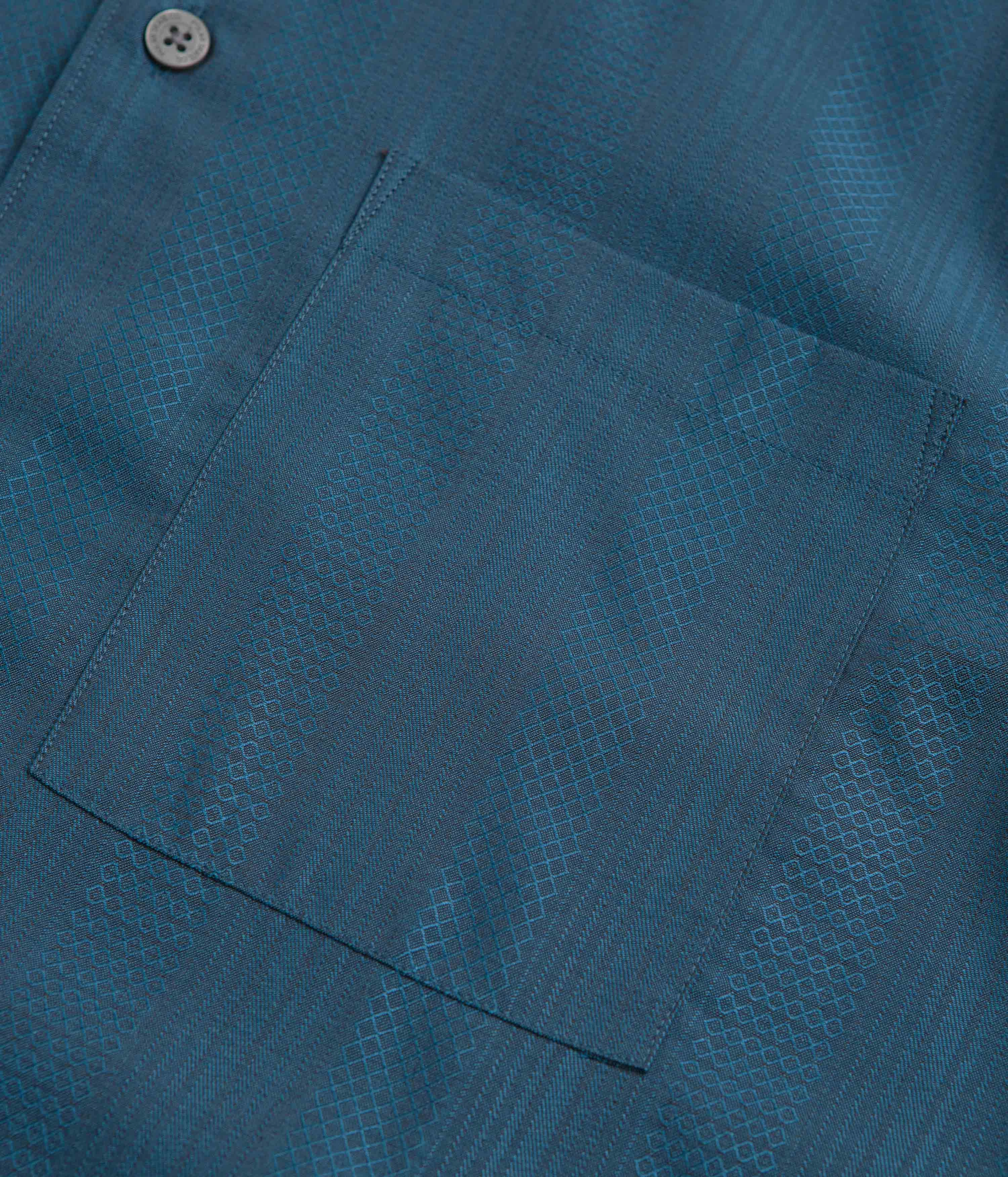 Winter Layering Tagless Design Polar Tim Shirt - Steel Blue