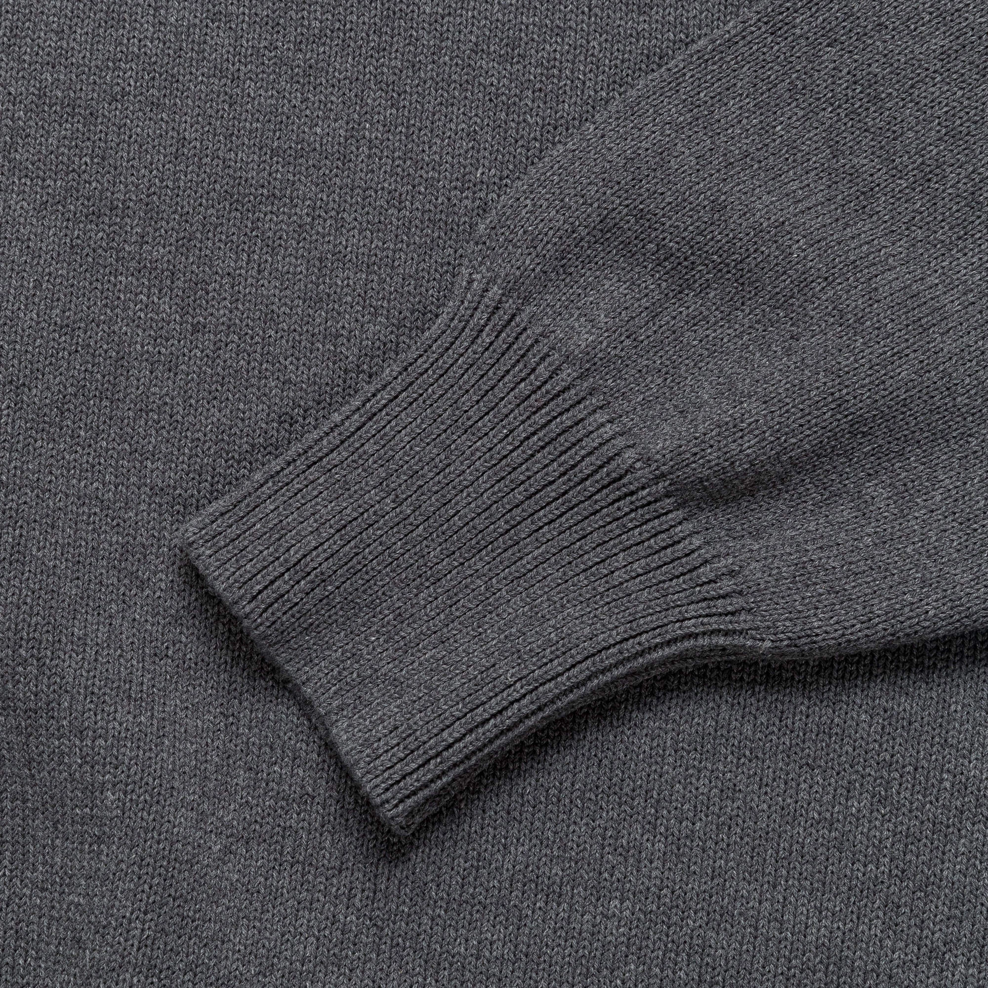 Cross Over Crew - Dry Cotton Charcoal Brunch Outfit