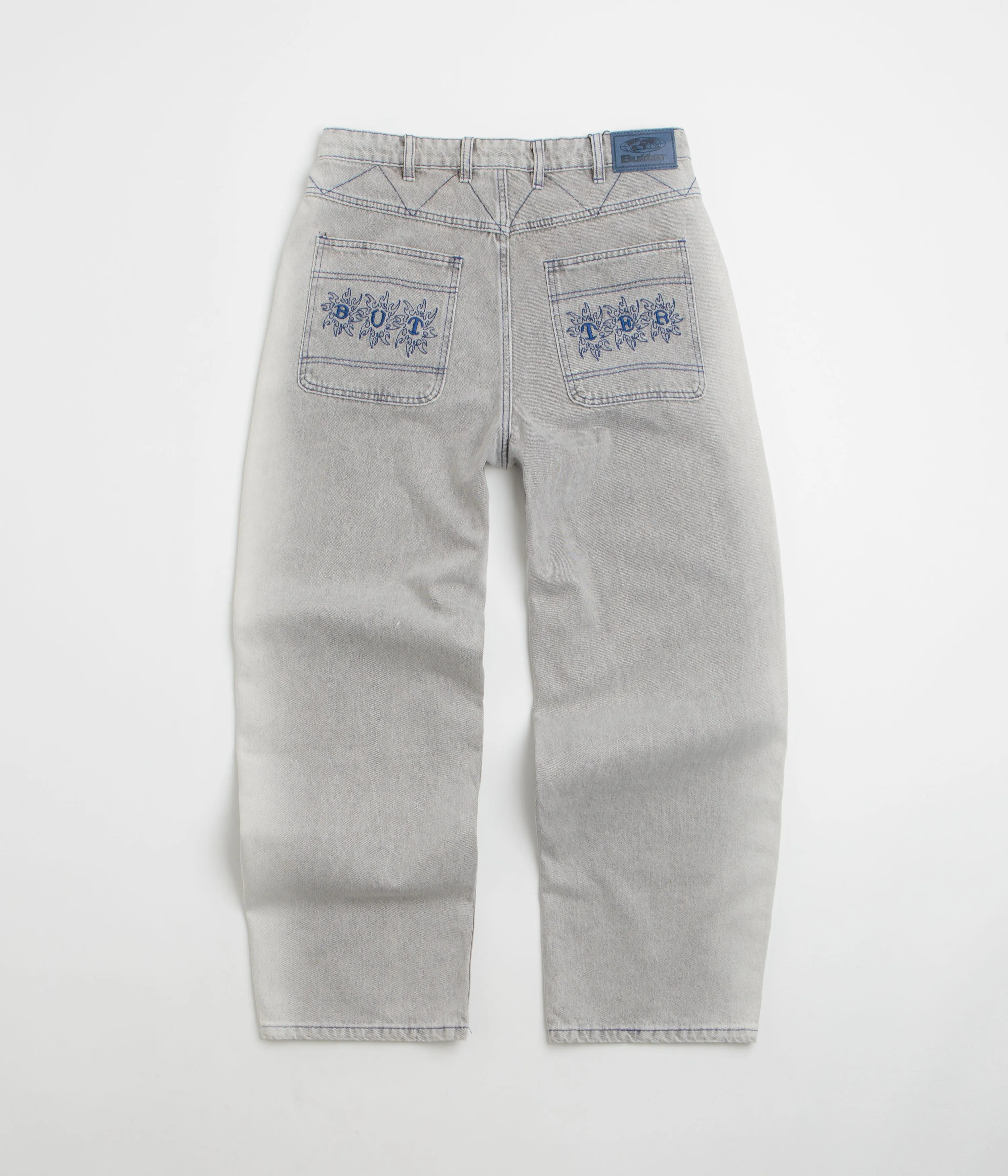 Butter Goods Bronco Jeans - Washed Grey Brunch Outfit Summer Vibes Versatile