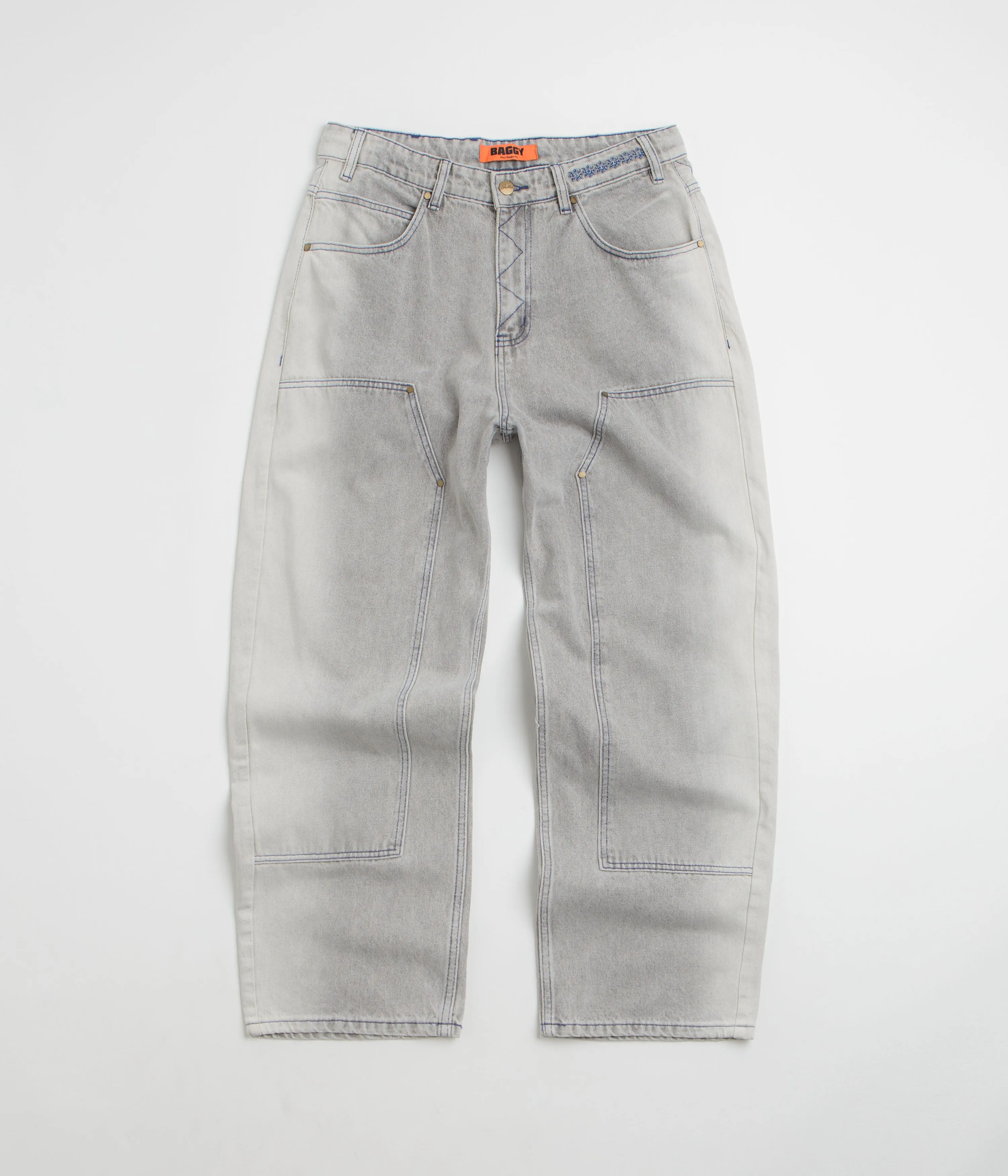 Butter Goods Bronco Jeans - Washed Grey Trendy Apparel