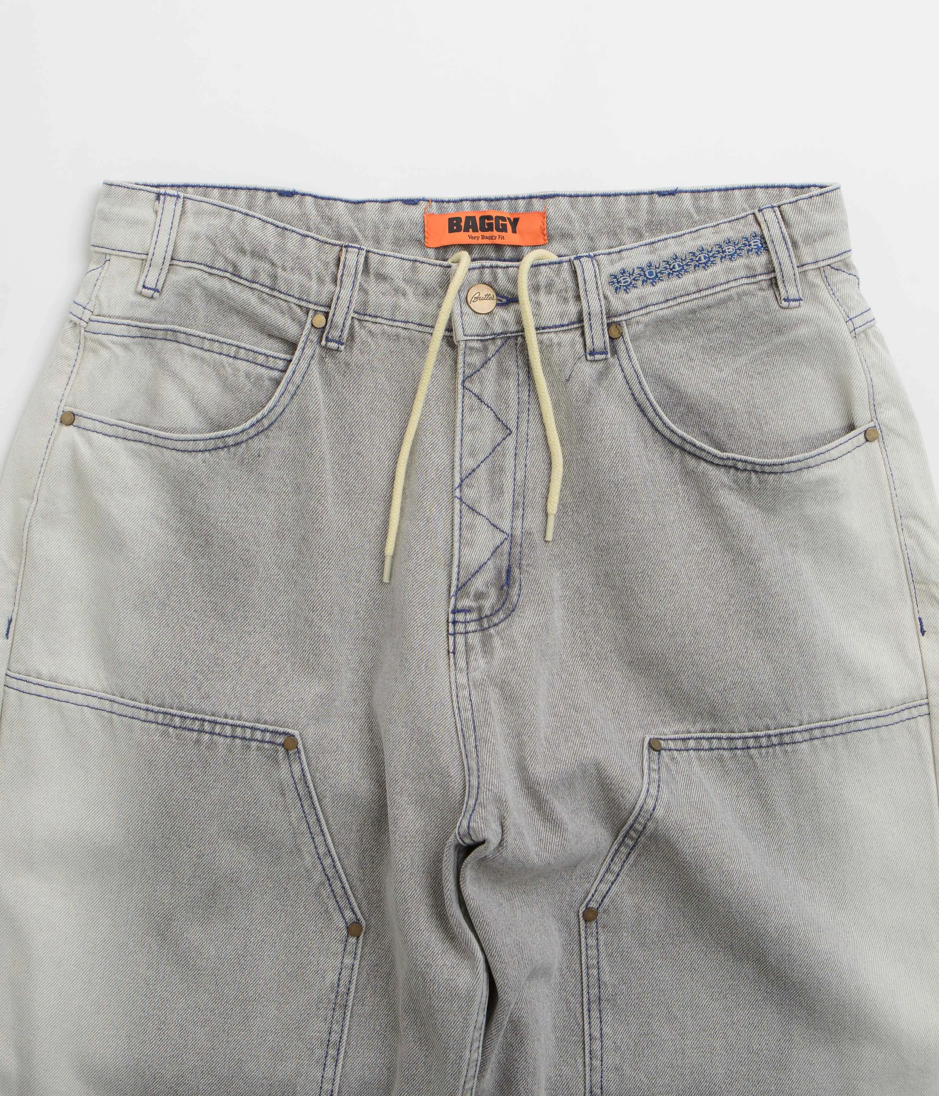 Traveler Gear Smart Casual Work Ready Soft Butter Goods Bronco Jeans - Washed Grey