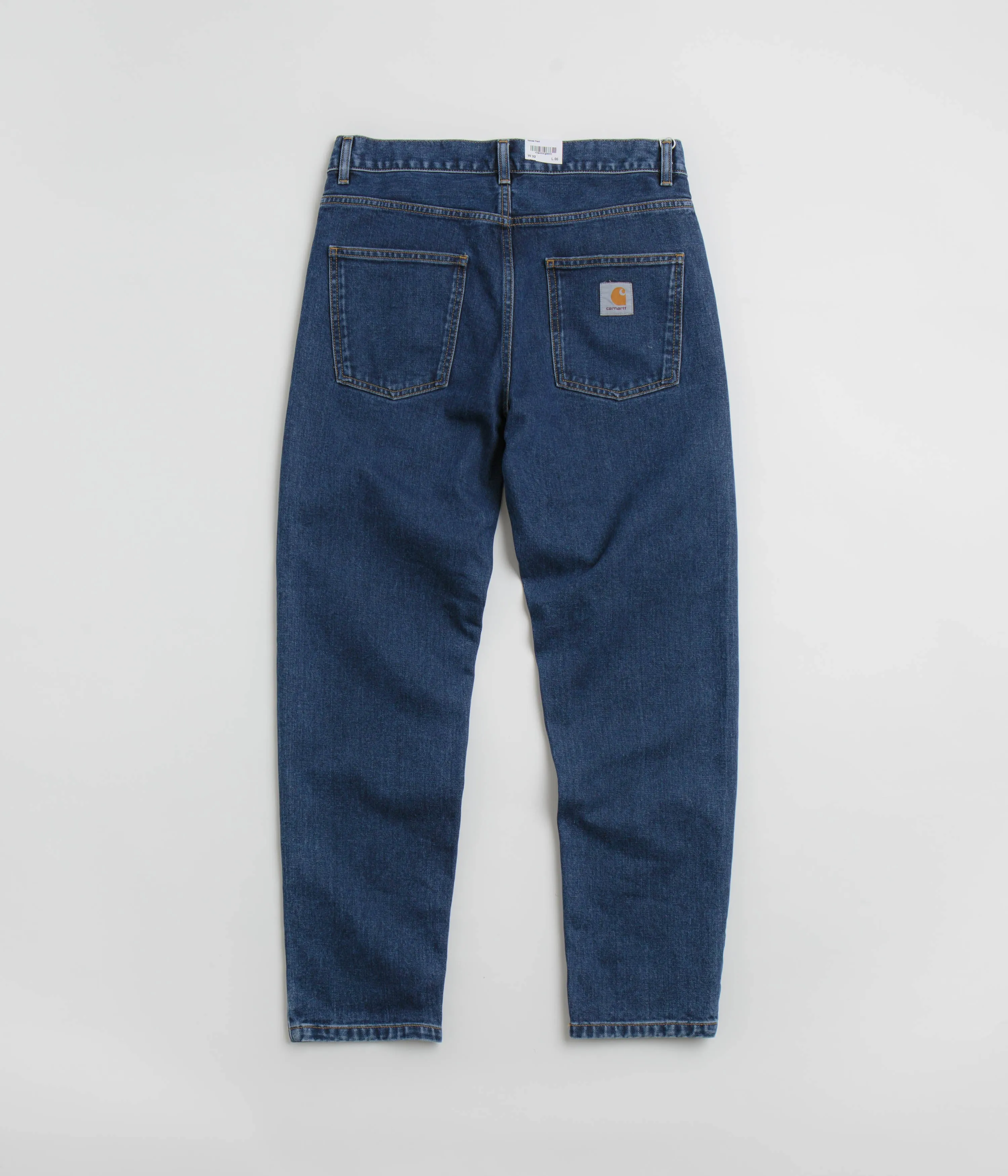 Carhartt Newel Pants - Blue Stone Washed Neutral Autumn Days