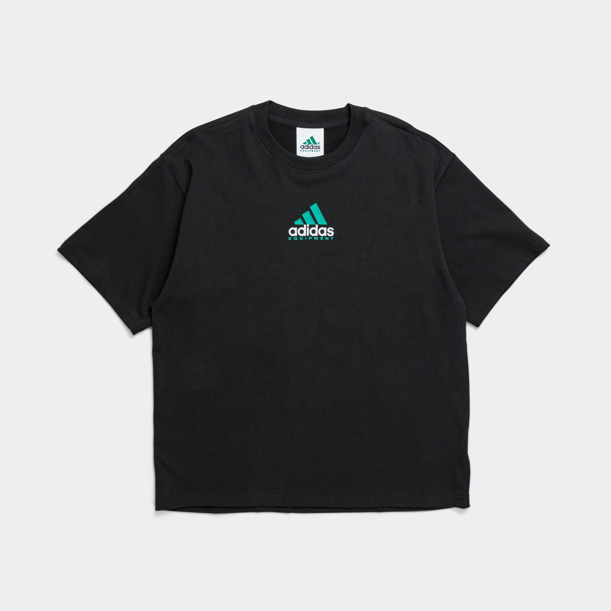 Trendy Vibes Wear EQT Large Logo Tee - Black