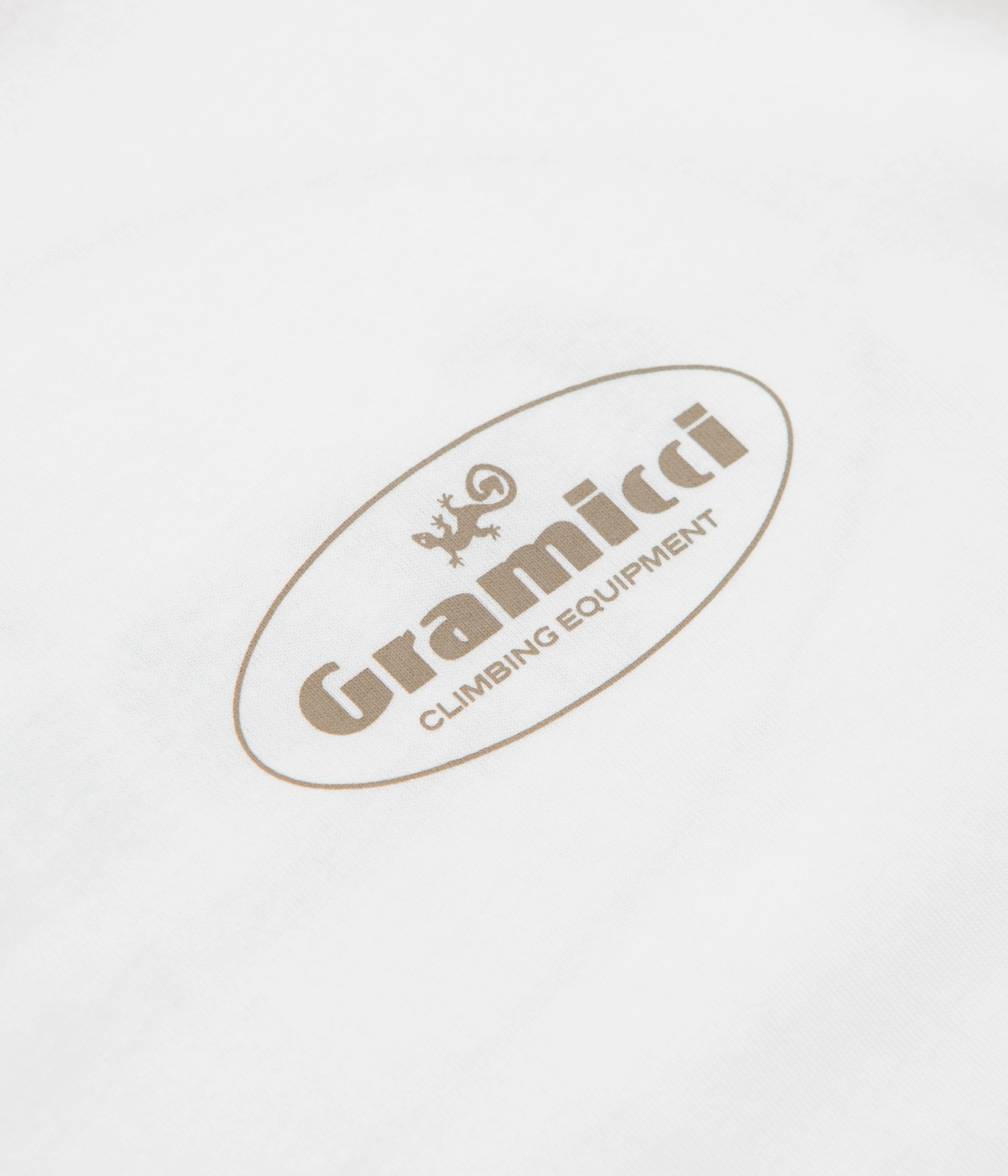 Gramicci Climbing Equipment Long Sleeve T-Shirt - White Biodegradable Options
