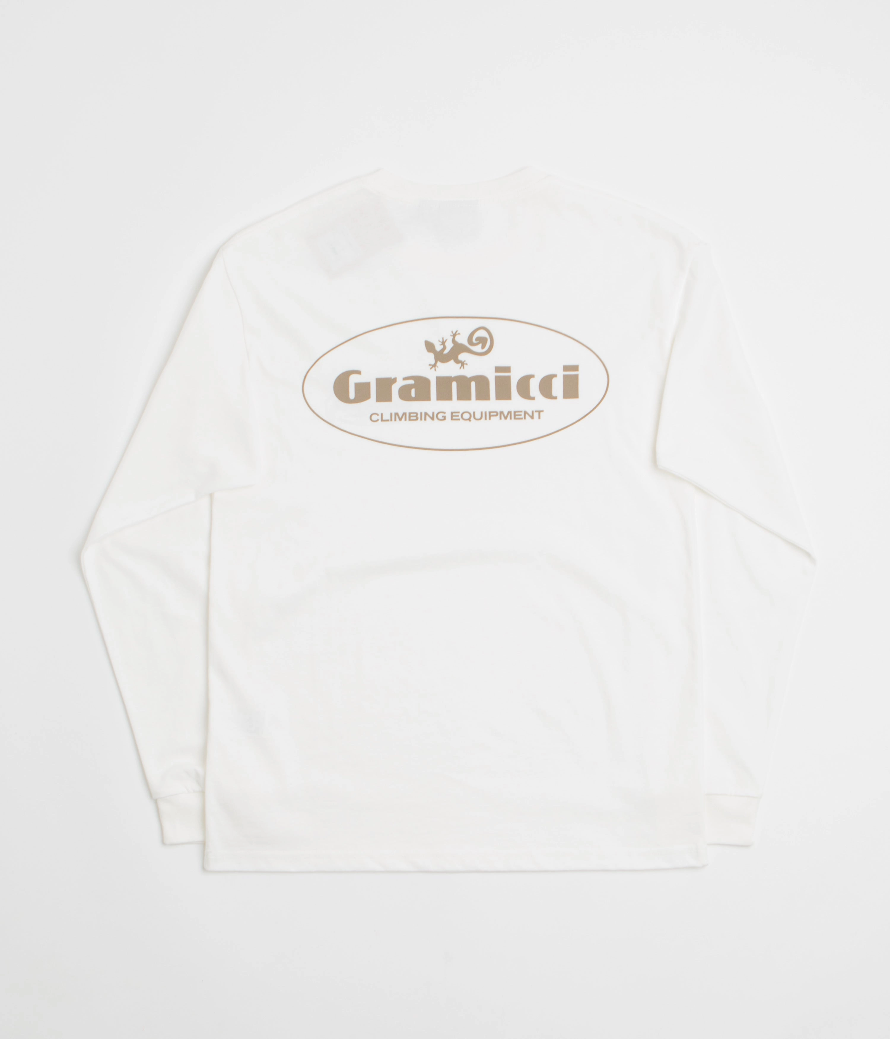 Gramicci Climbing Equipment Long Sleeve T-Shirt - White Layered Look Wear Chic and Cozy Wear
