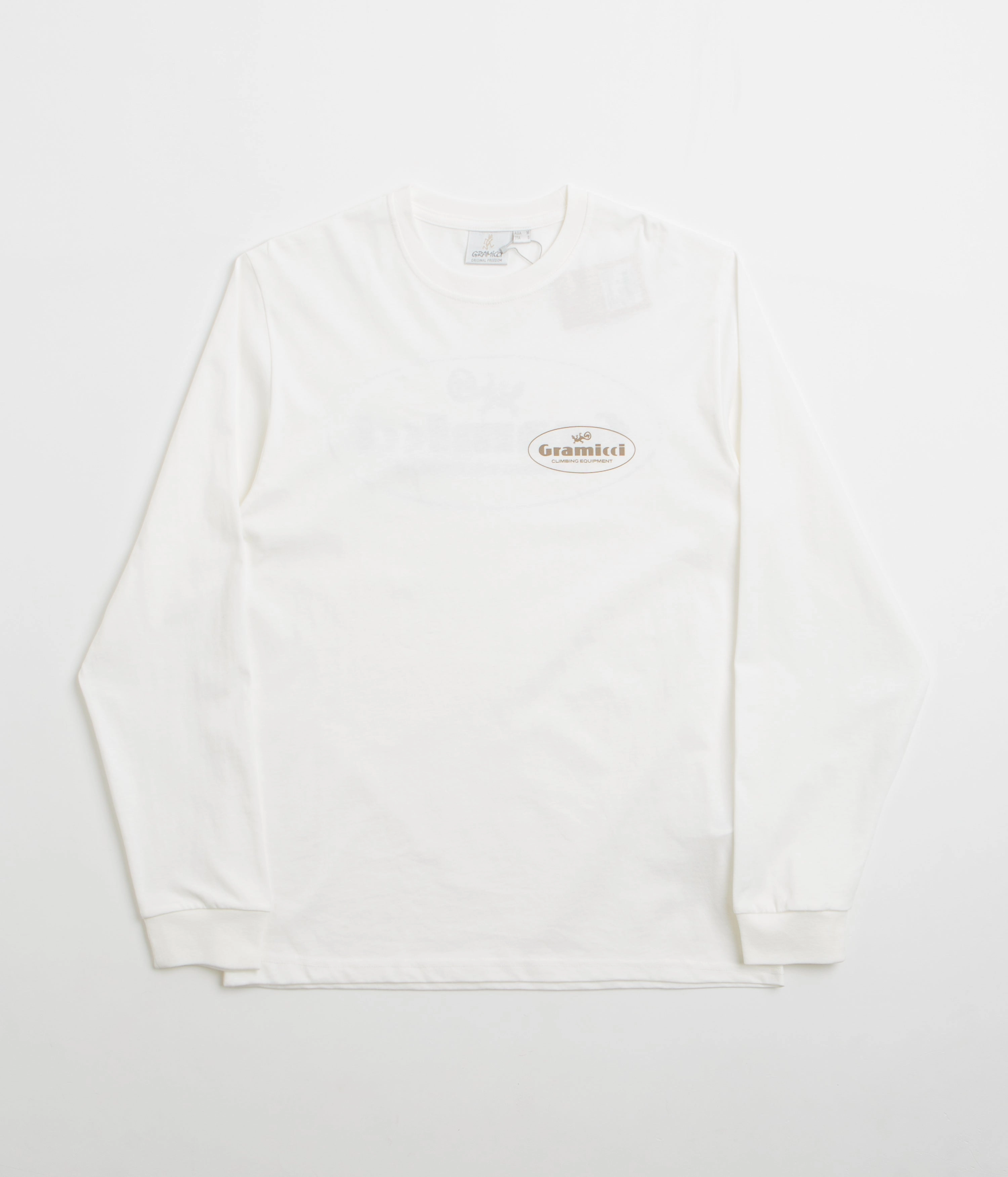 Gramicci Climbing Equipment Long Sleeve T-Shirt - White Trendy popularity