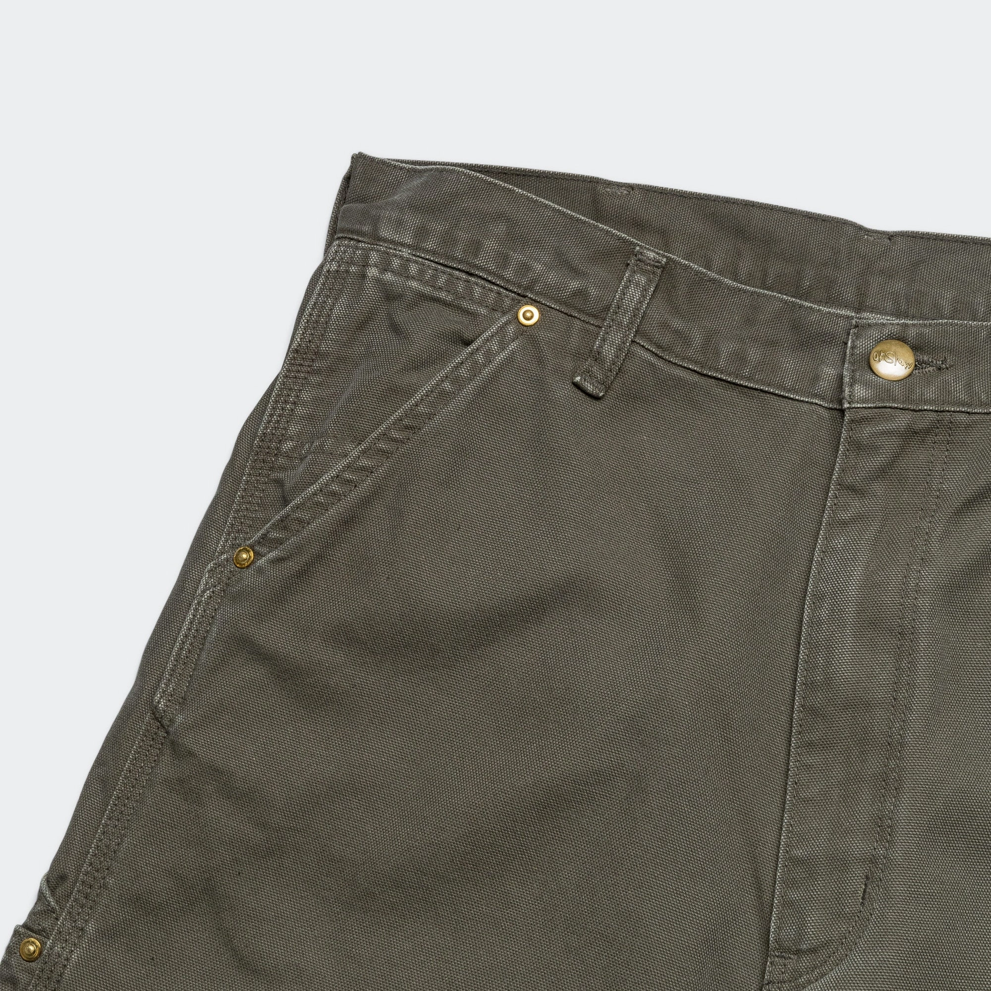 Dad's Fit Painter Pants - Army Green Everyday Essential