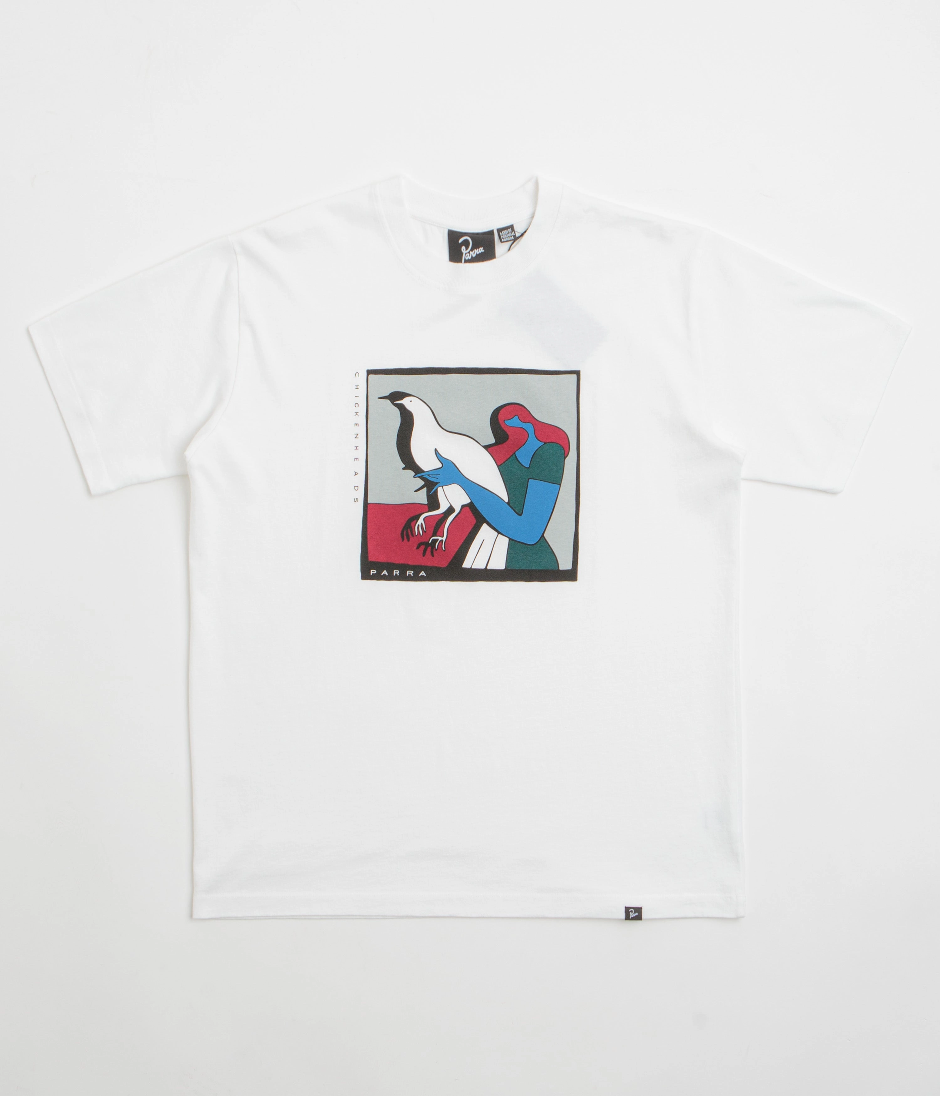 by Parra Look At It T-Shirt - White Easy Style Wear