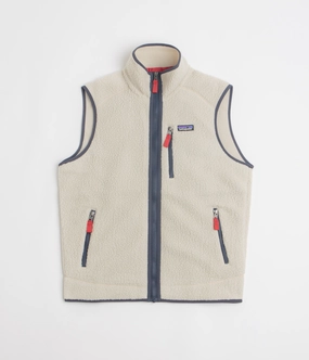 City Walk Move Freely Patagonia Retro Pile Vest - Pelican / Smolder Blue