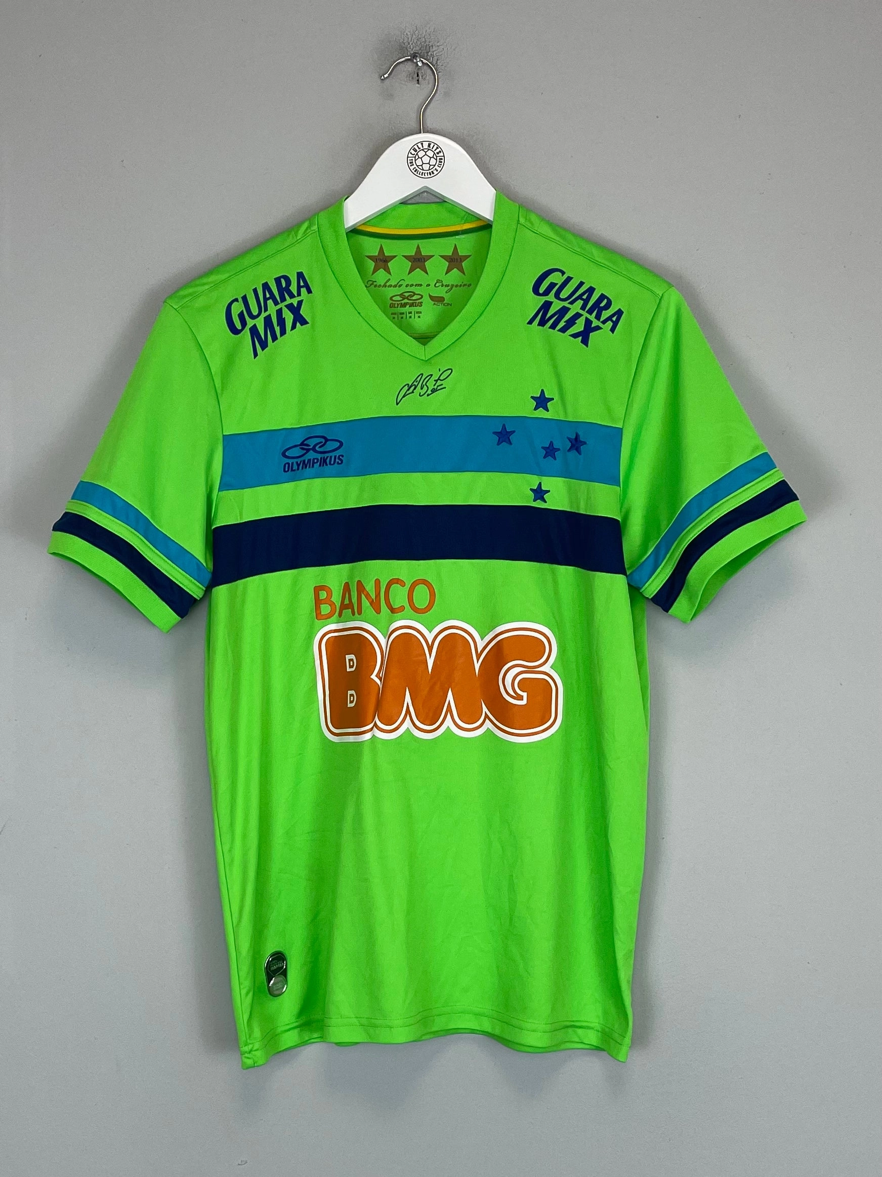 2014/15 CRUZEIRO #1 GK SHIRT (M) OLYMPIKUS Daily Training Matte Surface Finish