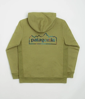 Patagonia Unity Fitz Uprisal Hoodie - Graze Green Weasel like Versatile Layering Piece