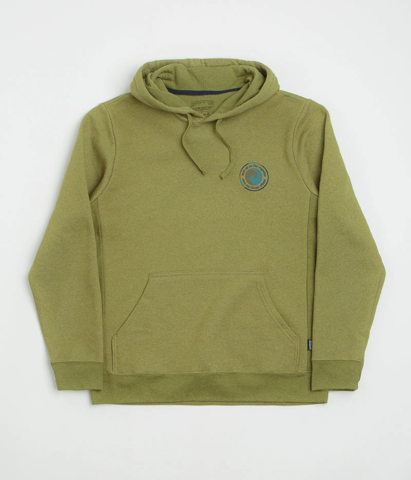 Simple Outfit Patagonia Unity Fitz Uprisal Hoodie - Graze Green