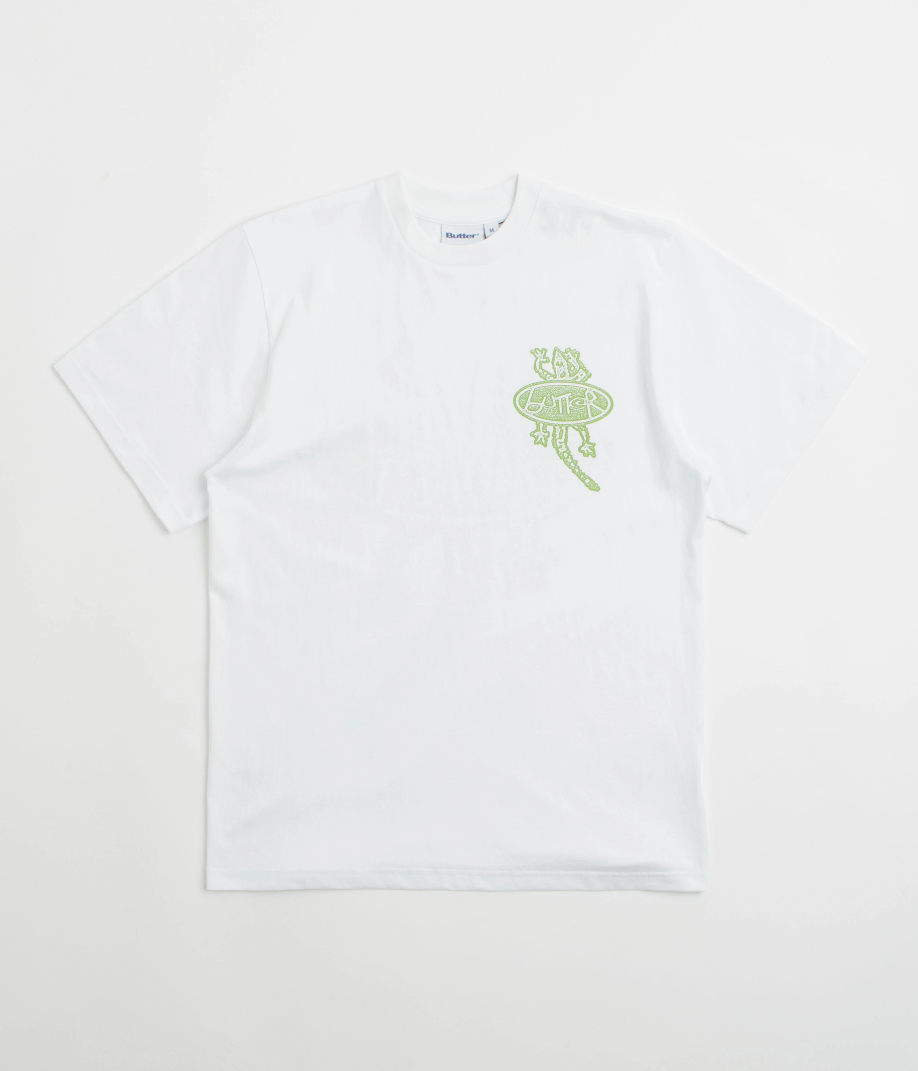 Leisure Casual Butter Goods Wipeout T-Shirt - White