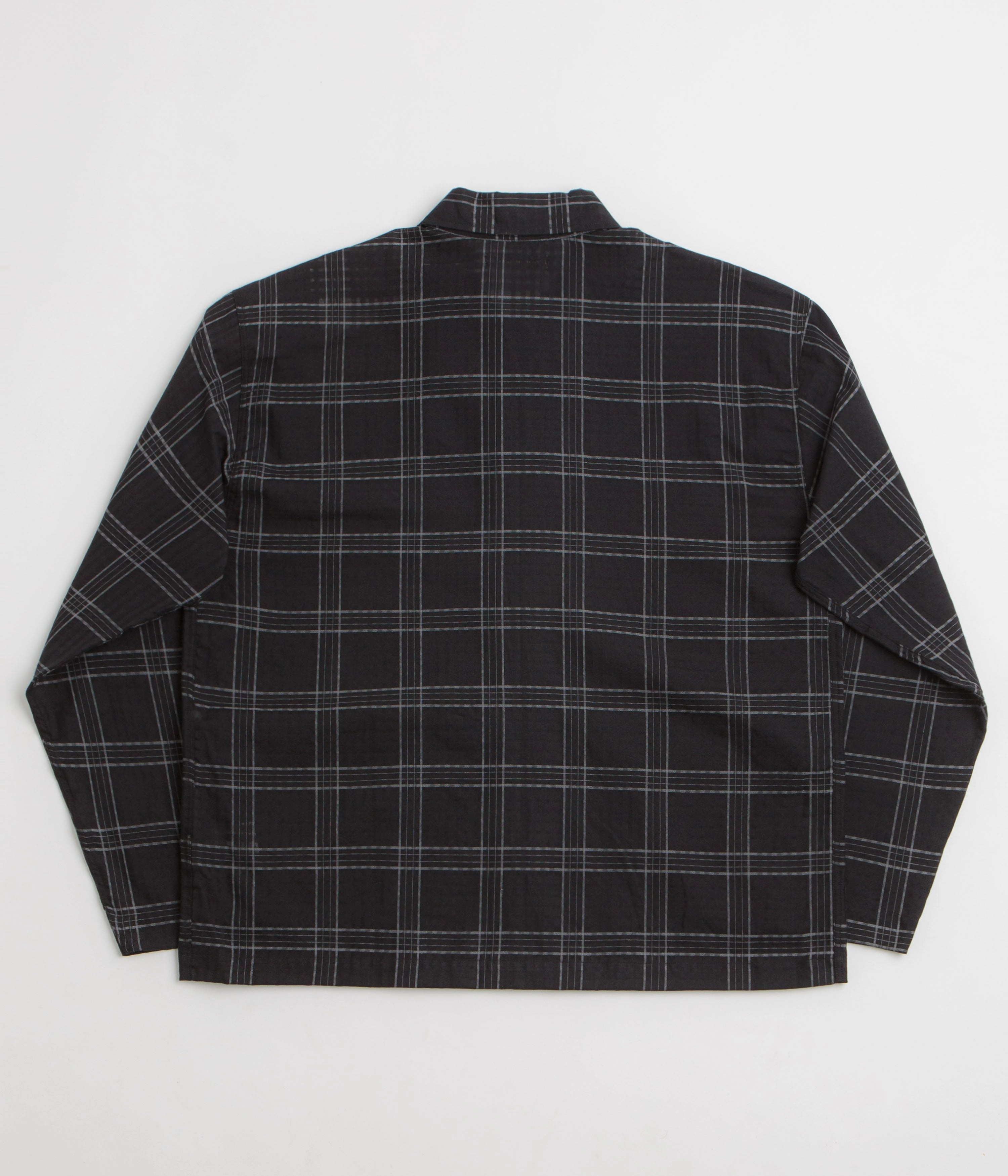 Tailored Silhouette YMC PJ Overshirt - Black / Grey