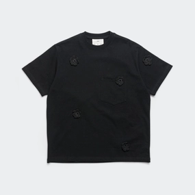 Daisy Standard Tee - Black Soft Roots Jersey Timeless Comfort Wear Non Irritating Tags