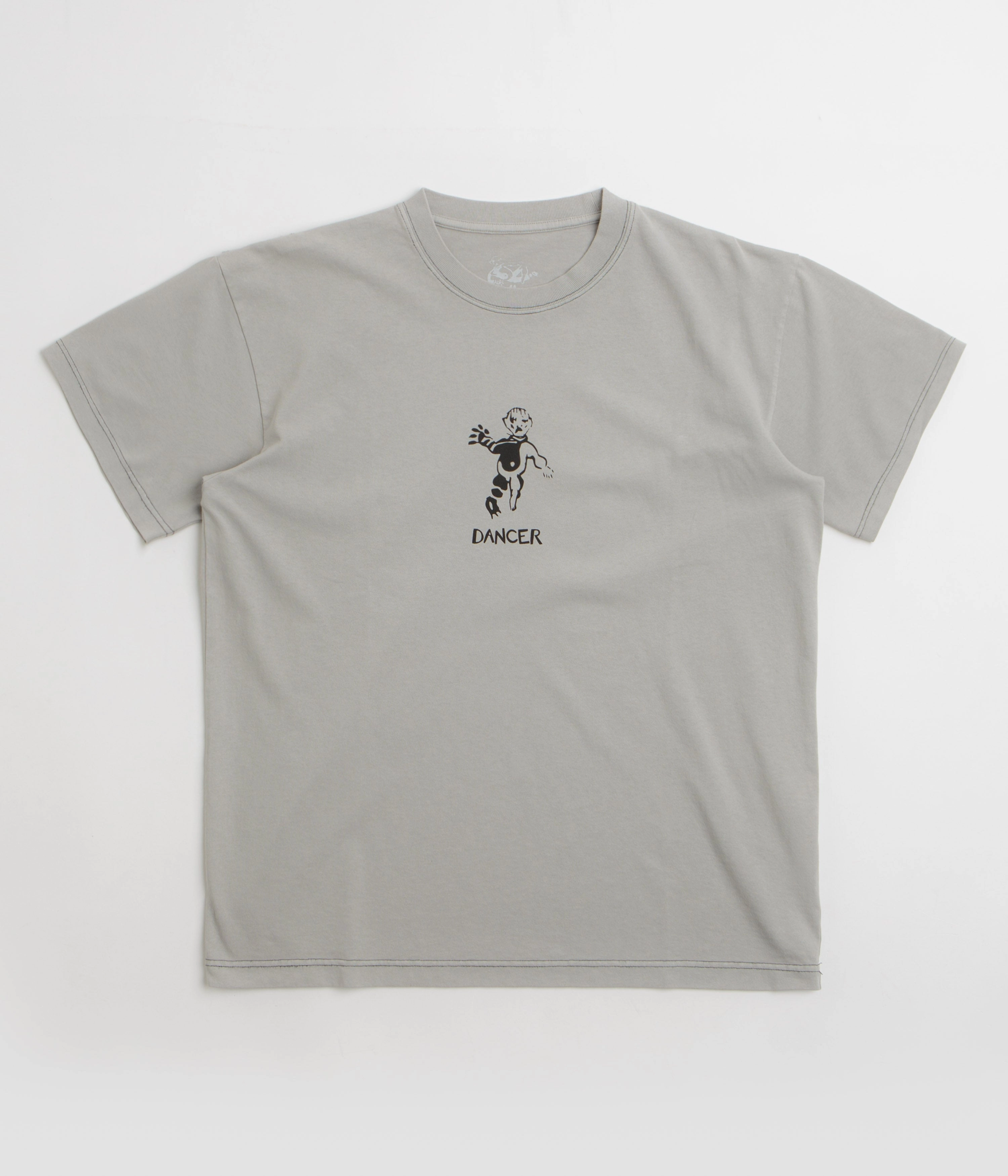Essential Wardrobe Dancer OG Logo T-Shirt - Oyster Grey Pigment