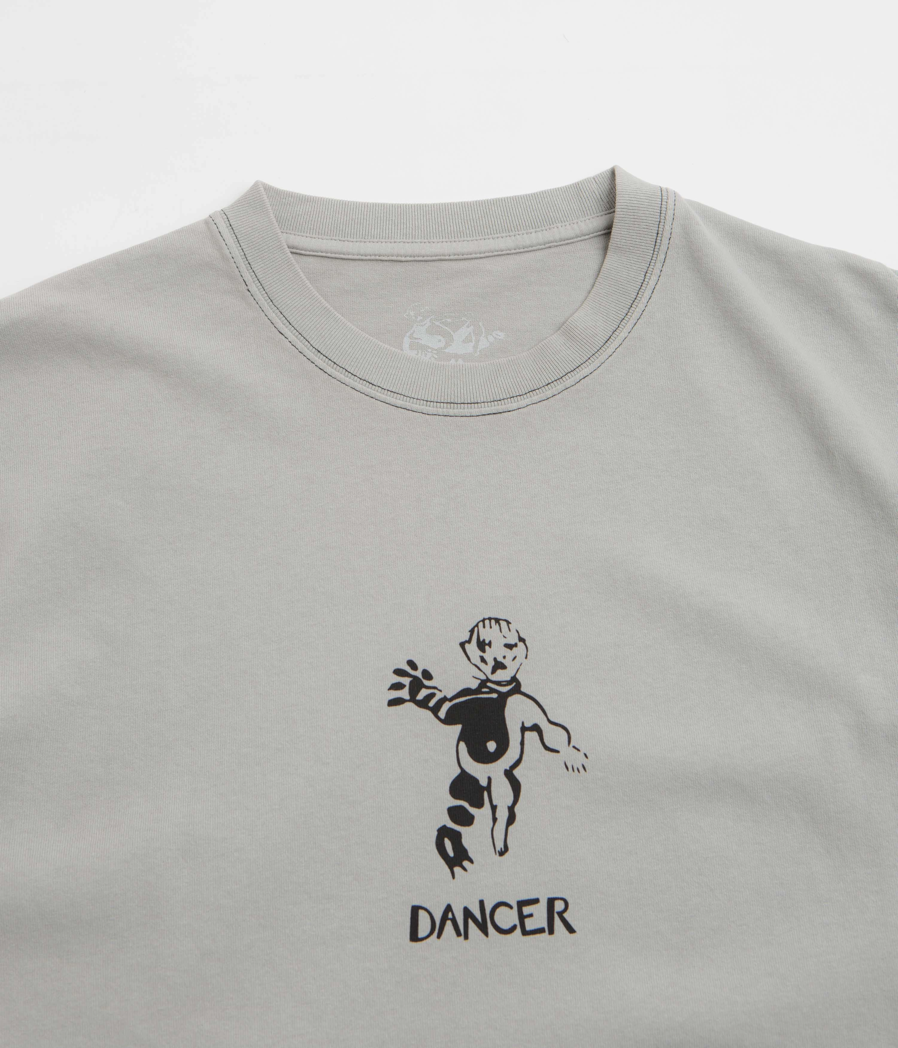 Dancer OG Logo T-Shirt - Oyster Grey Pigment Comfortable Stretch