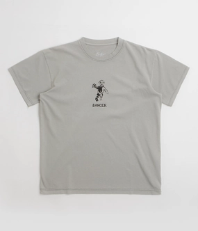 Essential Wardrobe Dancer OG Logo T-Shirt - Oyster Grey Pigment