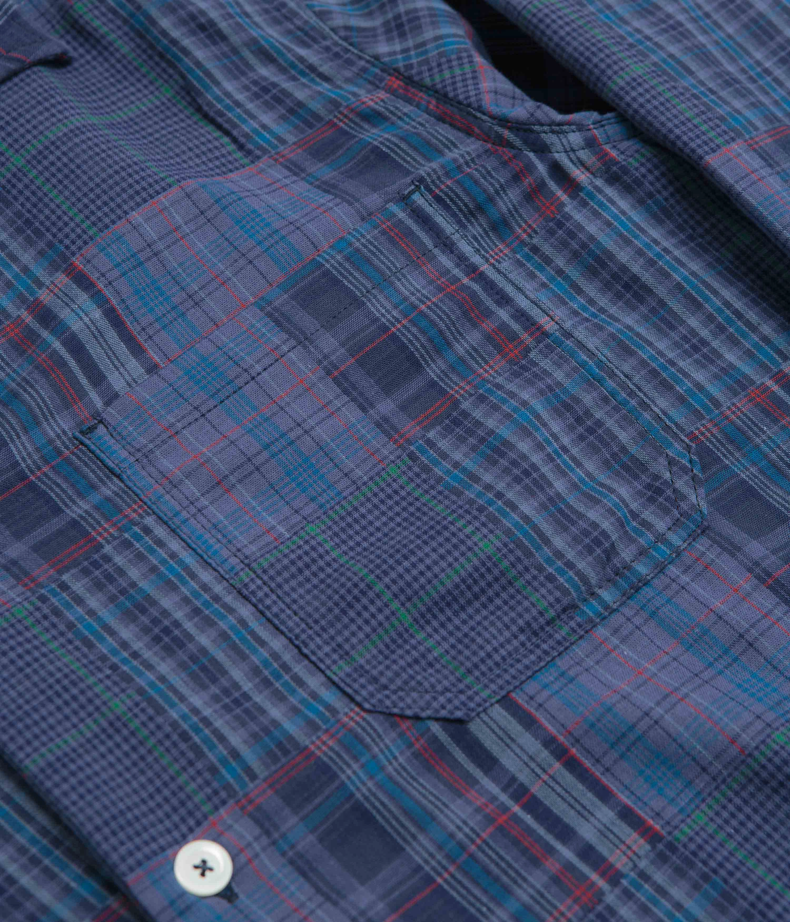 Howlin' Boxy Freedom Shirt - Blues Mix Ribbed Trim