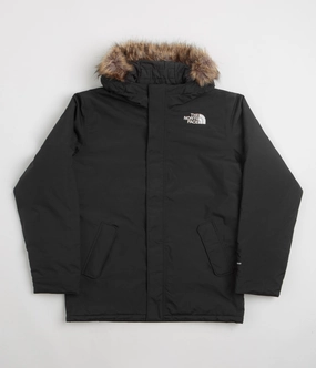 The North Face Zaneck Jacket - TNF Black / TNF Black Bandana AntiStaticLining