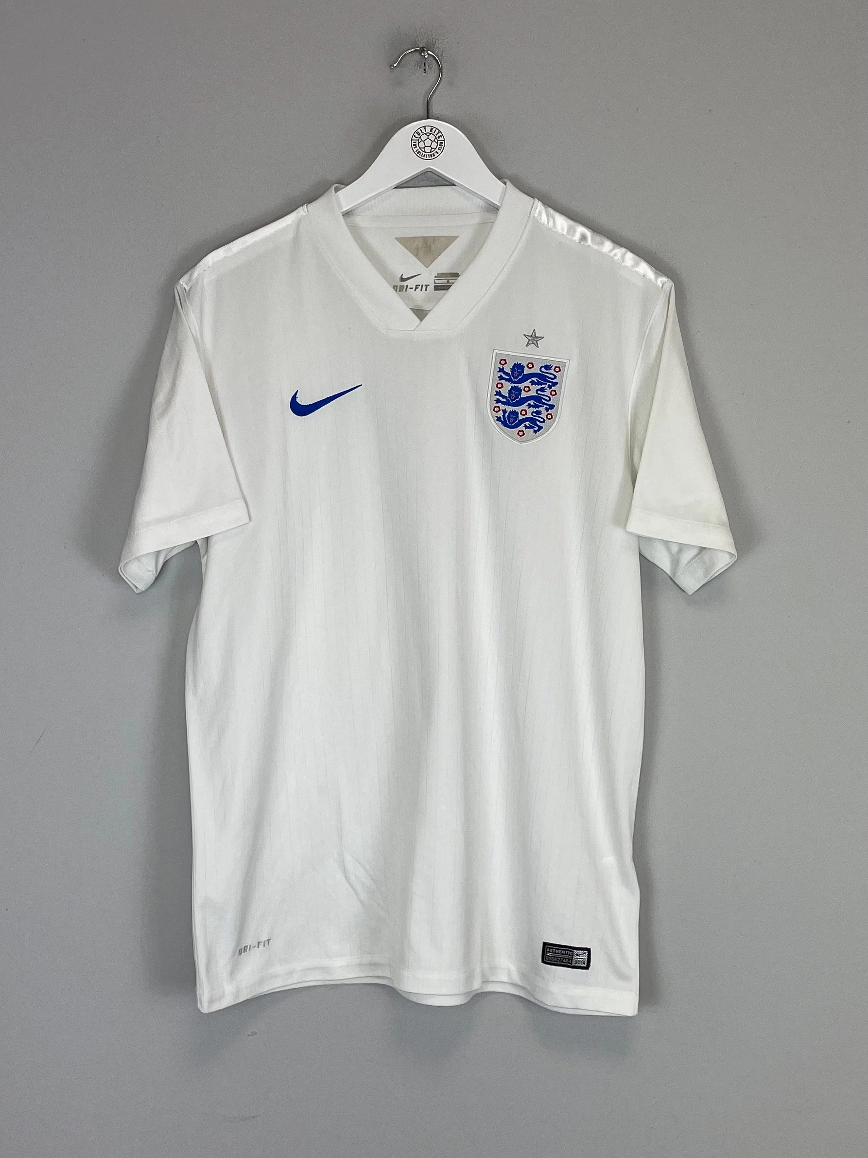 2014/15 ENGLAND HOME SHIRT (L) NIKE Quick Action