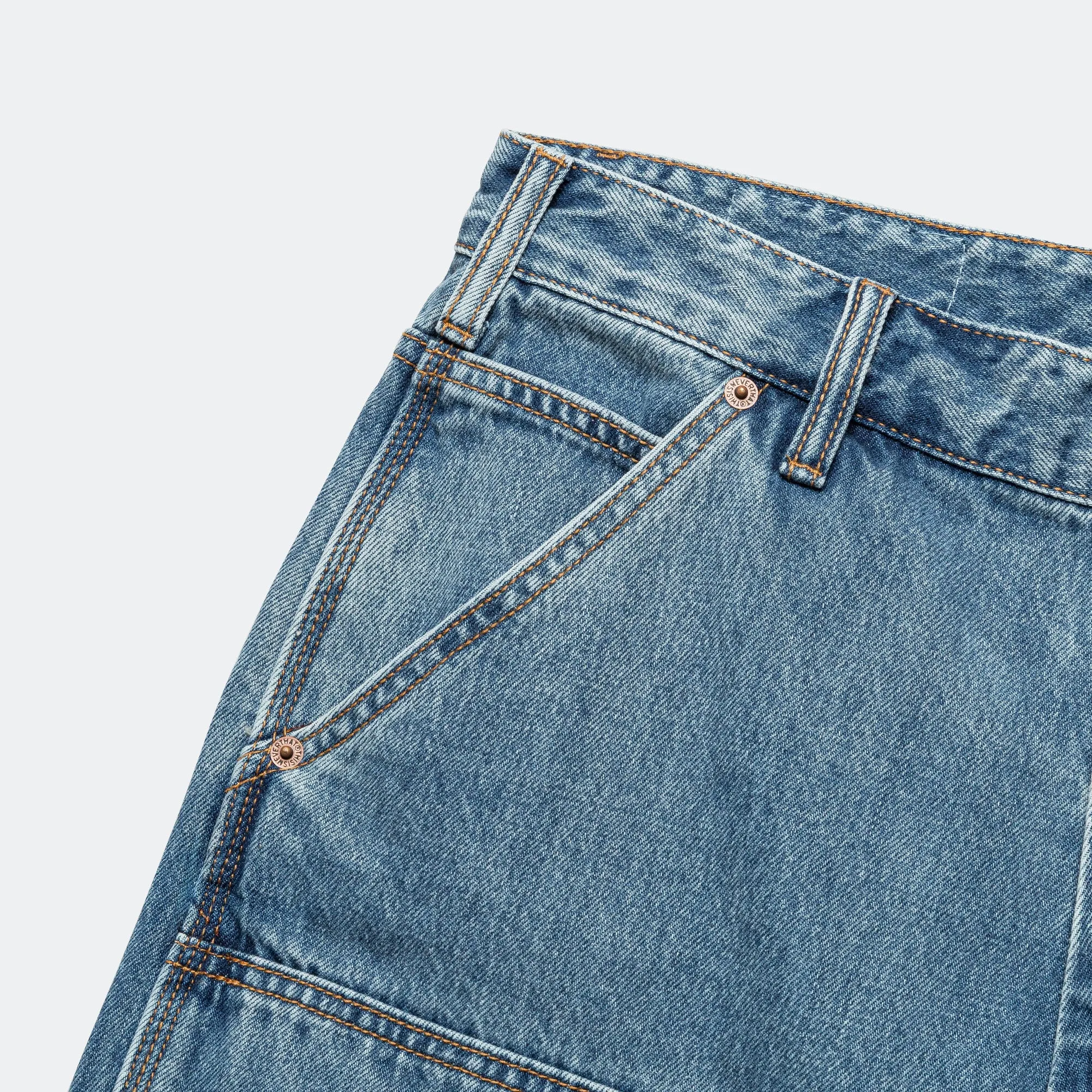 Denim Carpenter Pant - Washed Blue Stylish Choice