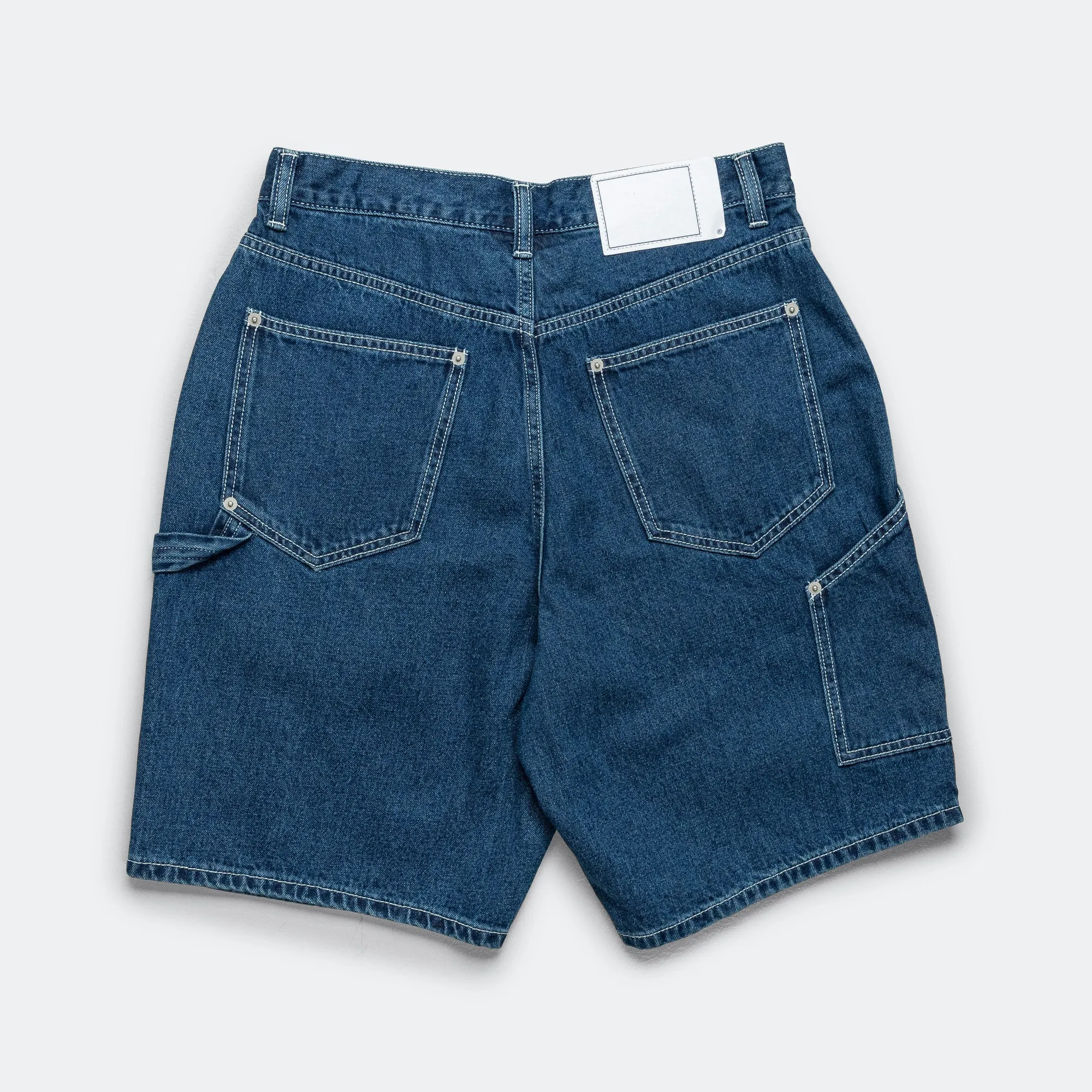 Glide On Waist System Denim Carpenter Short - Blue