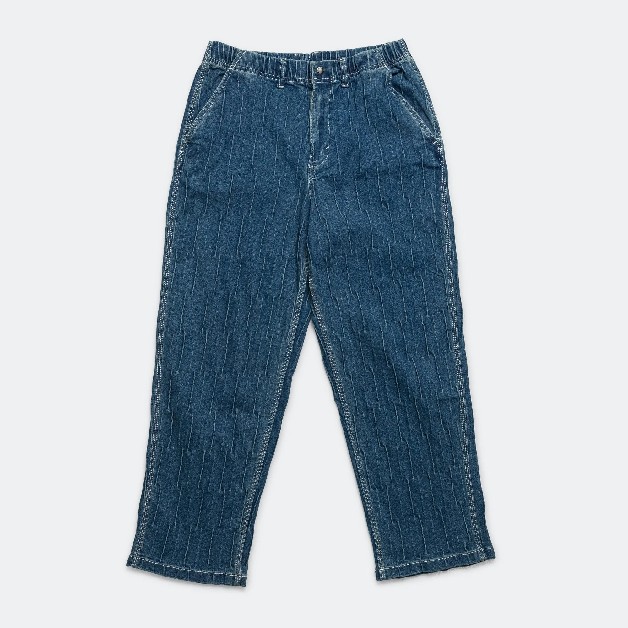 Denim Loose Pant - Blue Classic Gym Ready