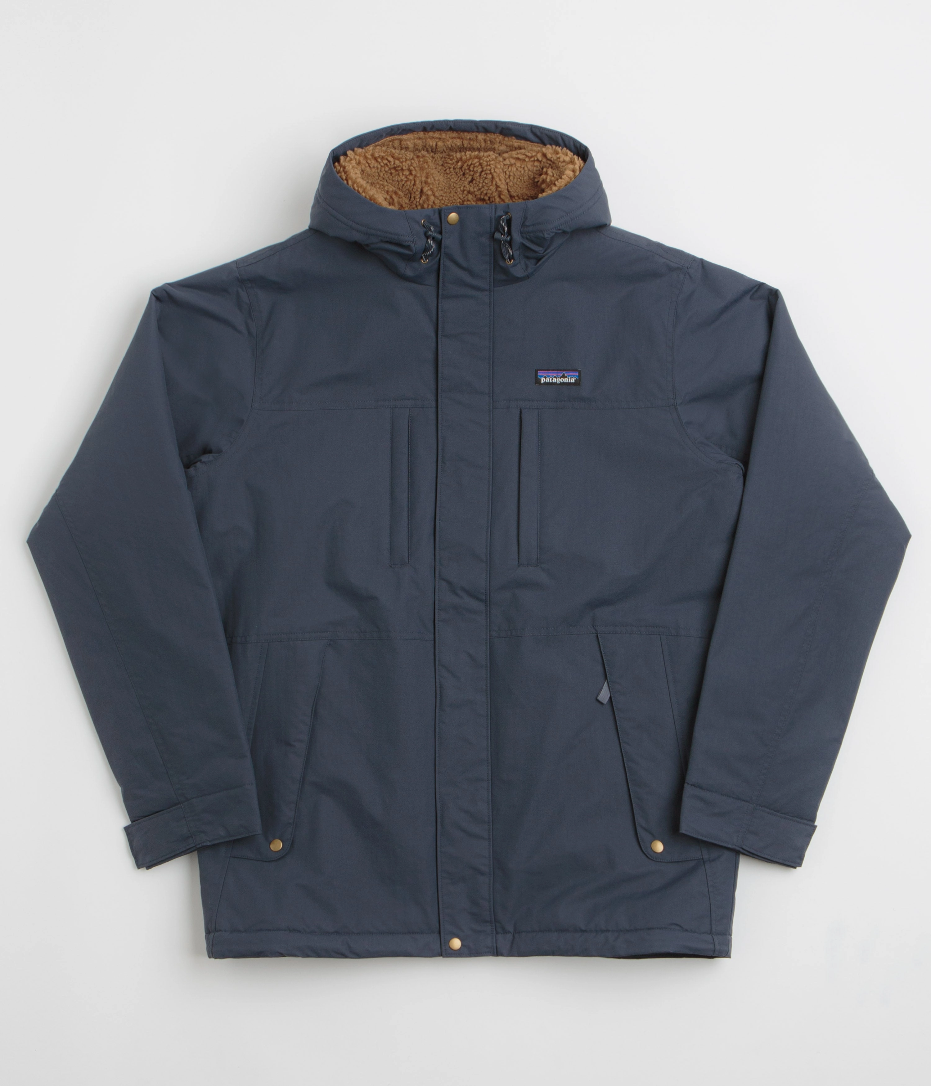 Highlighter Breathable fabric Patagonia Isthmus Parka - Smolder Blue