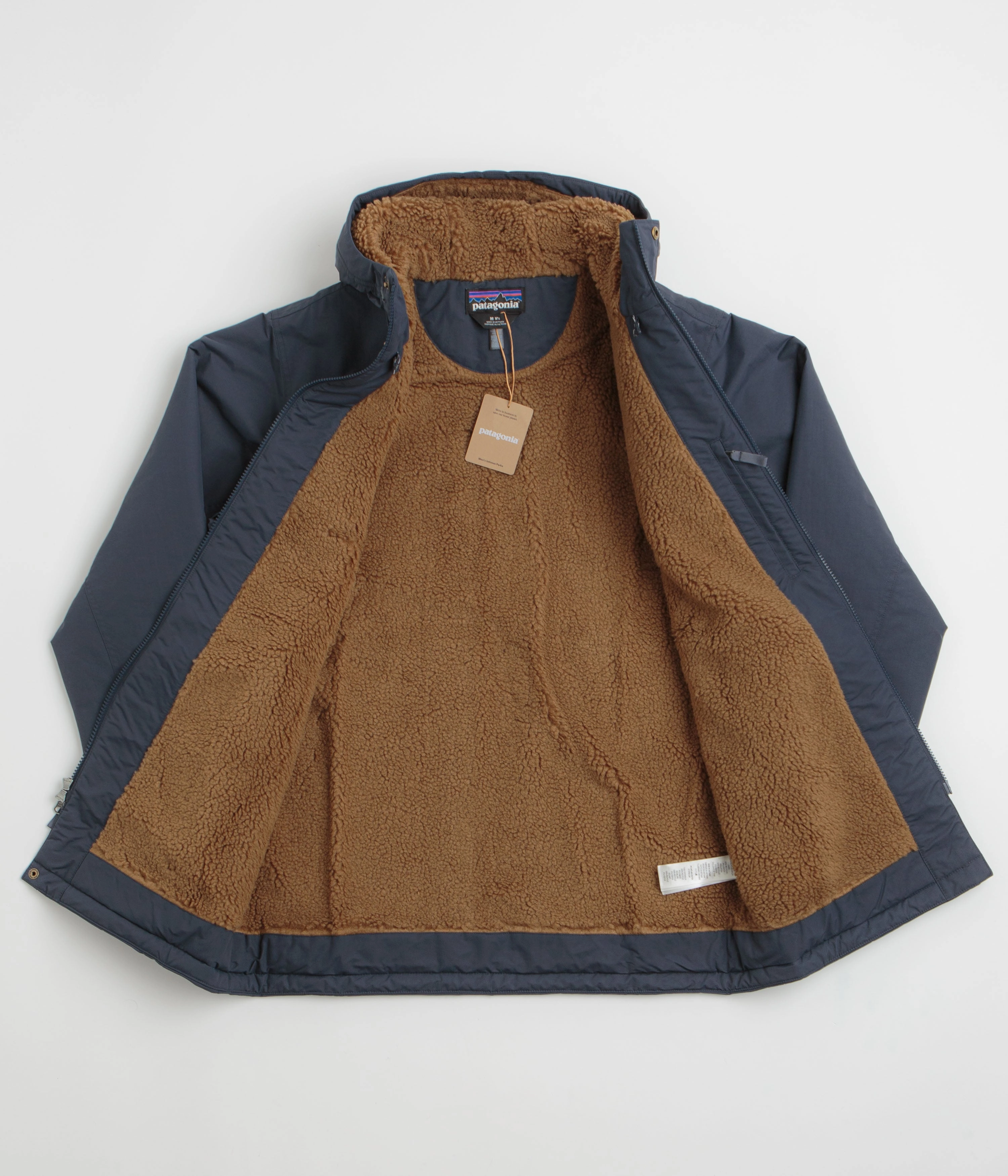 All terrain Sophisticated Patagonia Isthmus Parka - Smolder Blue