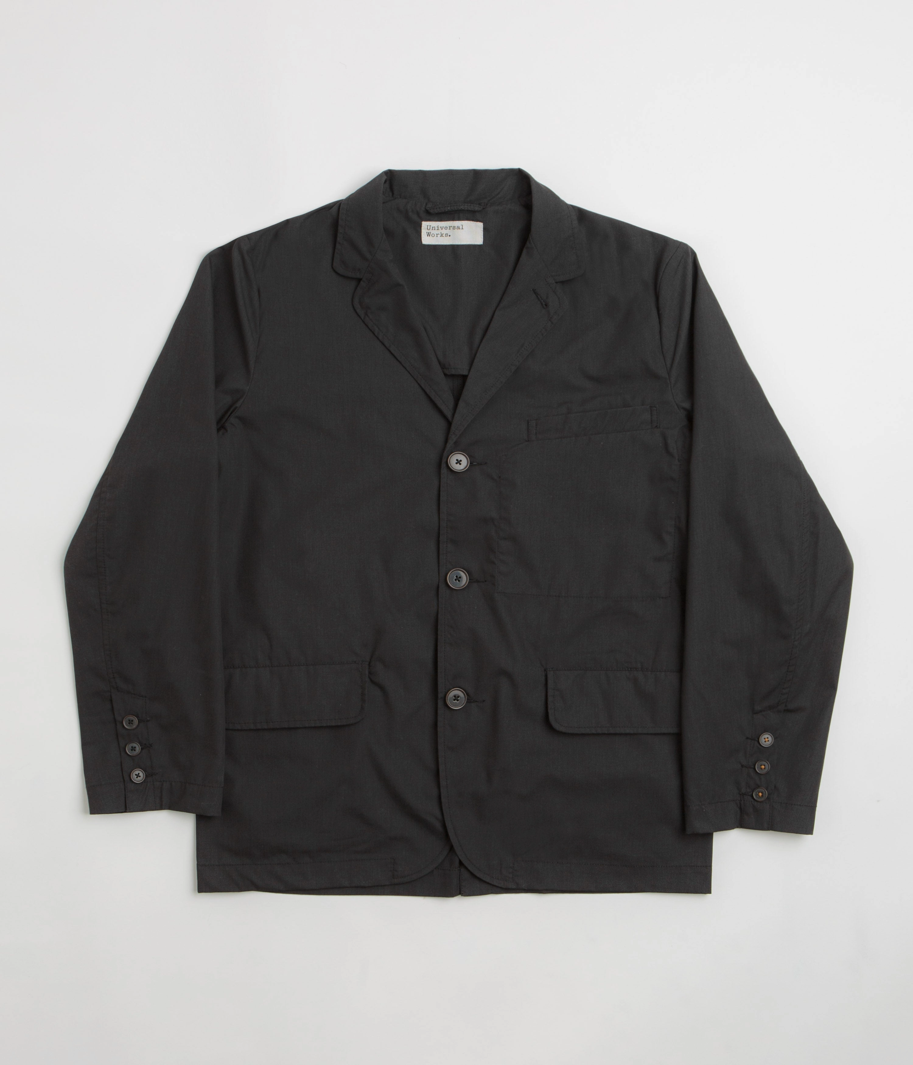 Universal Works Capitol Jacket - Black Breathable wear