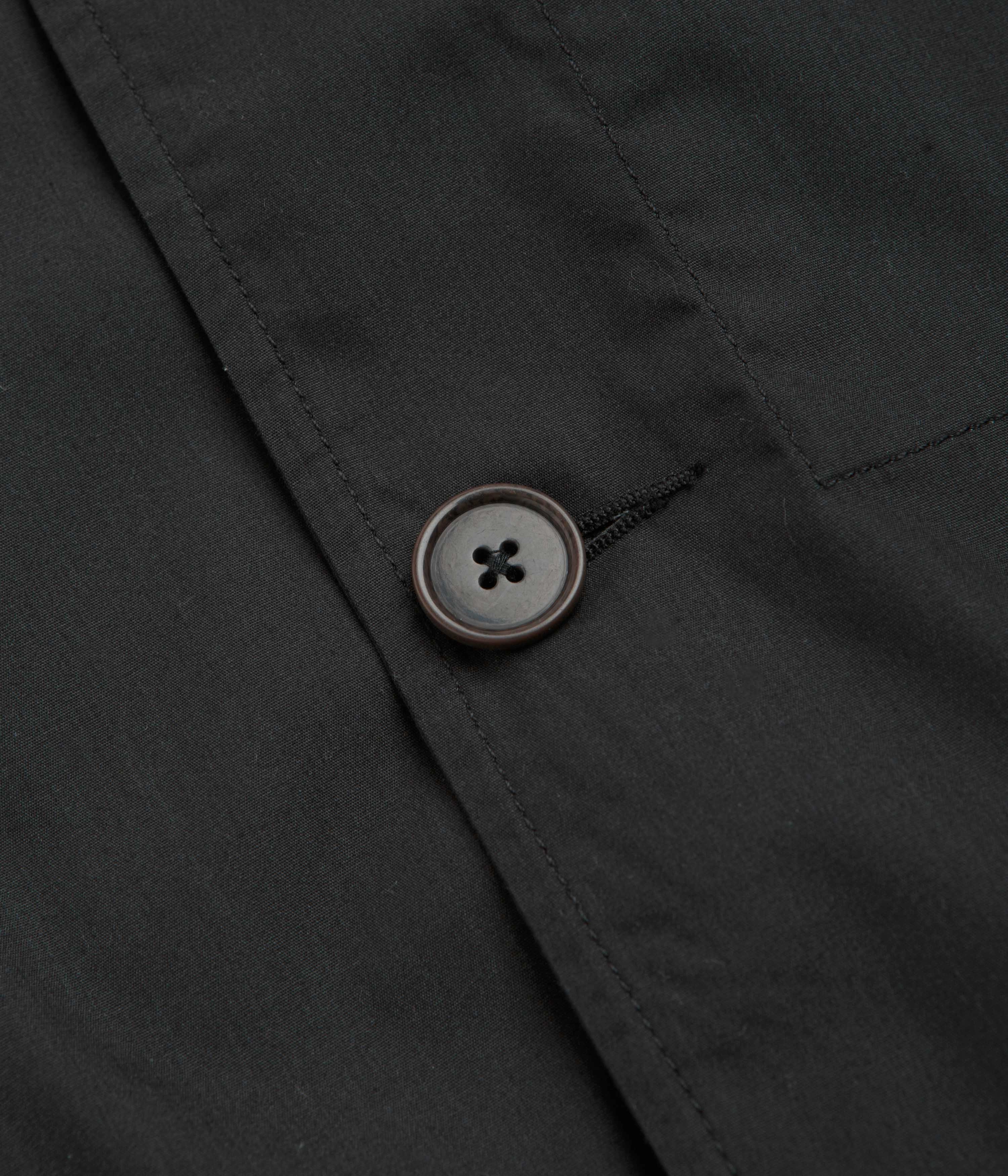 Vegan Option Full length Universal Works Capitol Jacket - Black