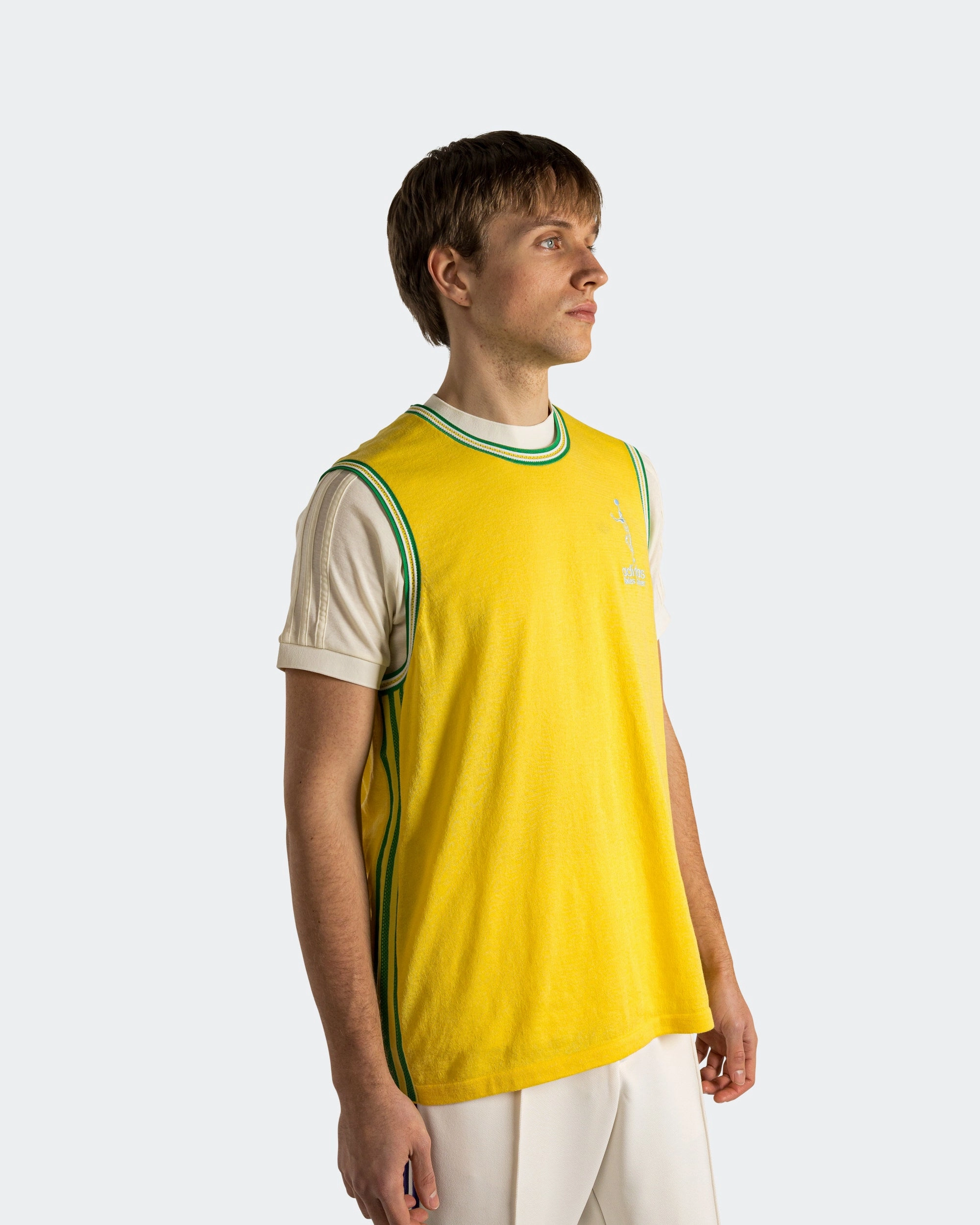 Go To Layer Jabbar Vest x Wales Bonner - Spring Yellow