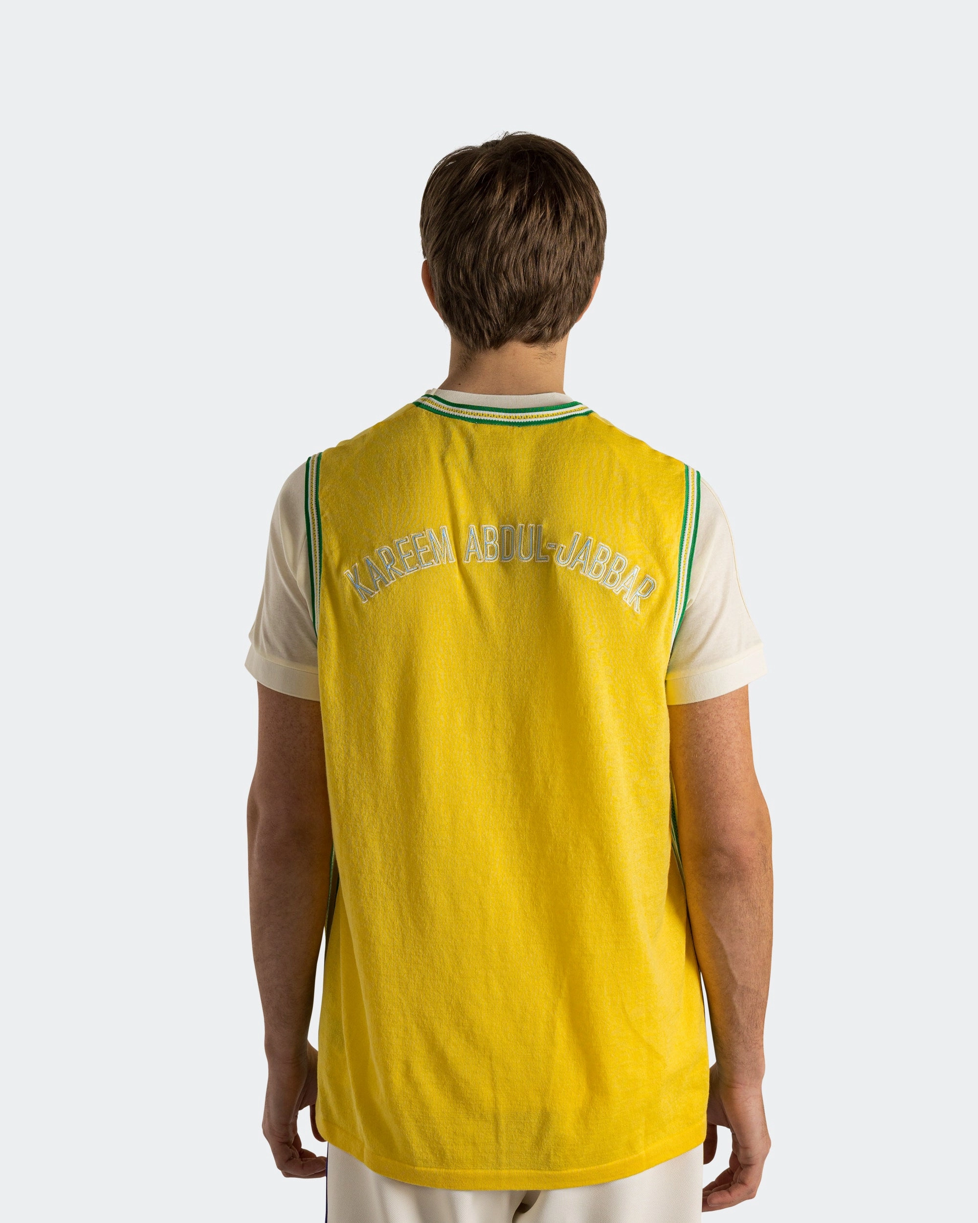 Jabbar Vest x Wales Bonner - Spring Yellow Daywear Staple