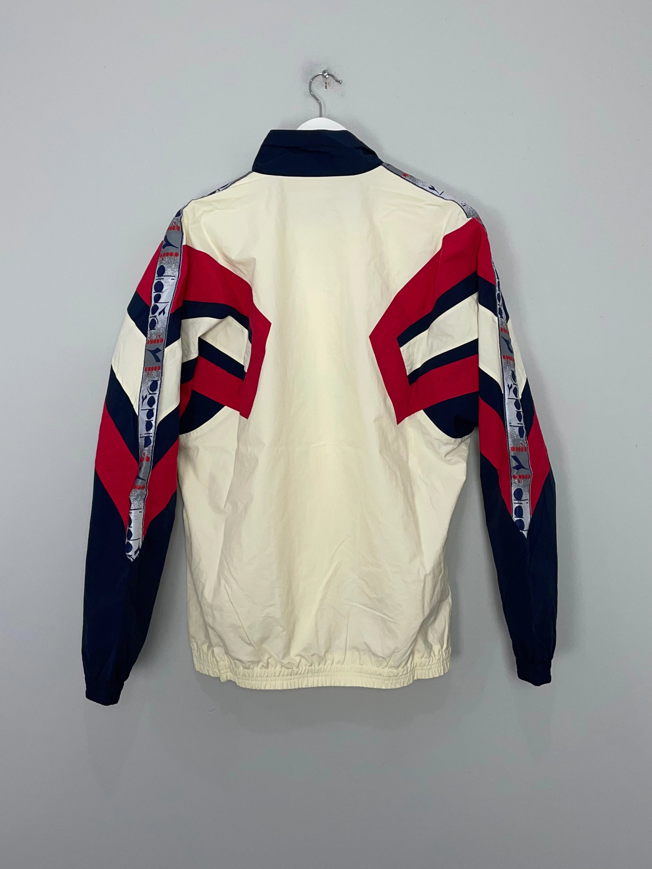 Functional Gear ribbon Diadora *BNWT* MVB Ivory Track Jacket (Multiple Sizes)