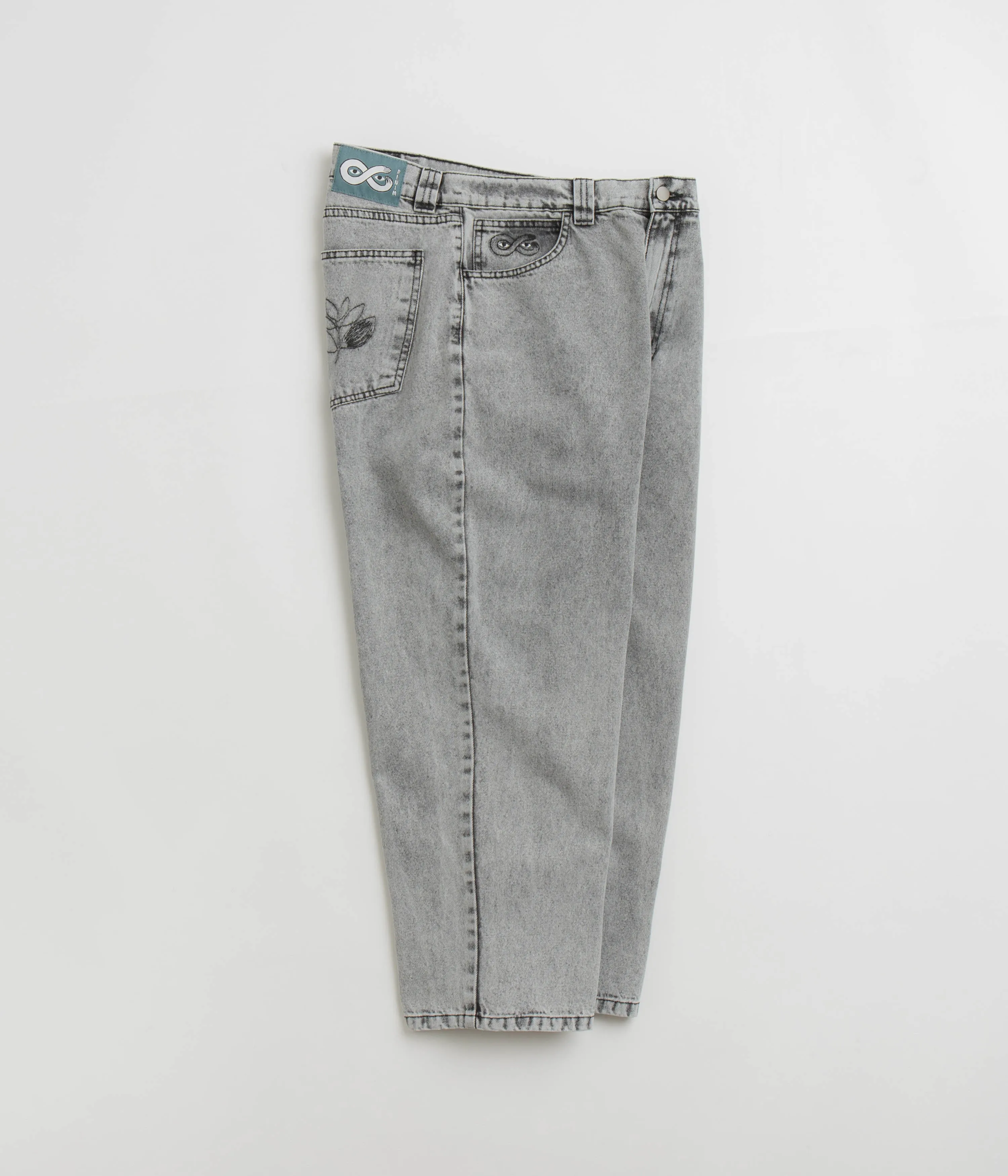 Outfit Formula Unfaded Hemline Magenta OG Jeans - Acid