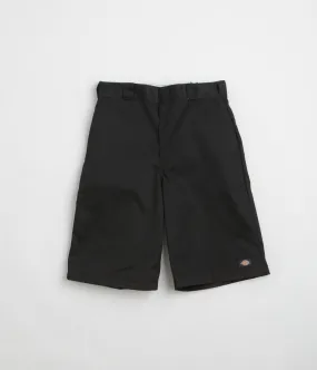 Wrinkle Free Weave Stretchable Material Dickies 13 Inch Multi Pocket Shorts - Black