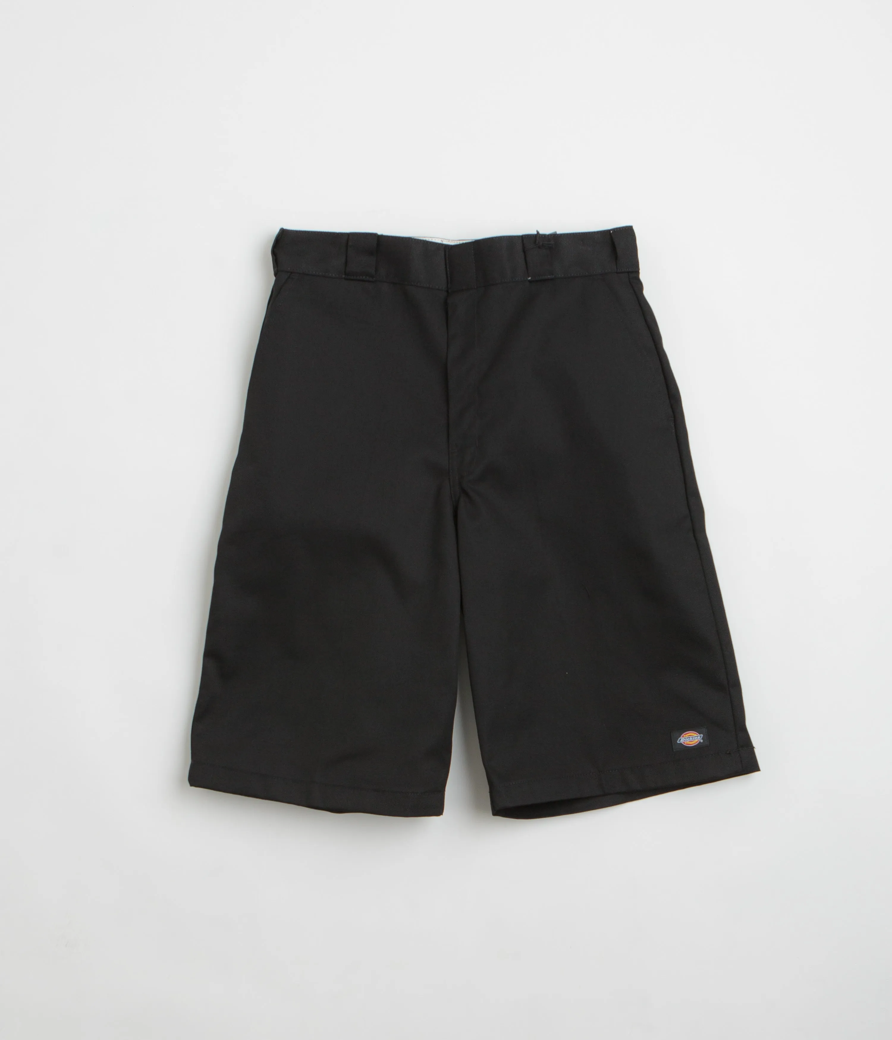 Wrinkle Free Weave Stretchable Material Dickies 13 Inch Multi Pocket Shorts - Black