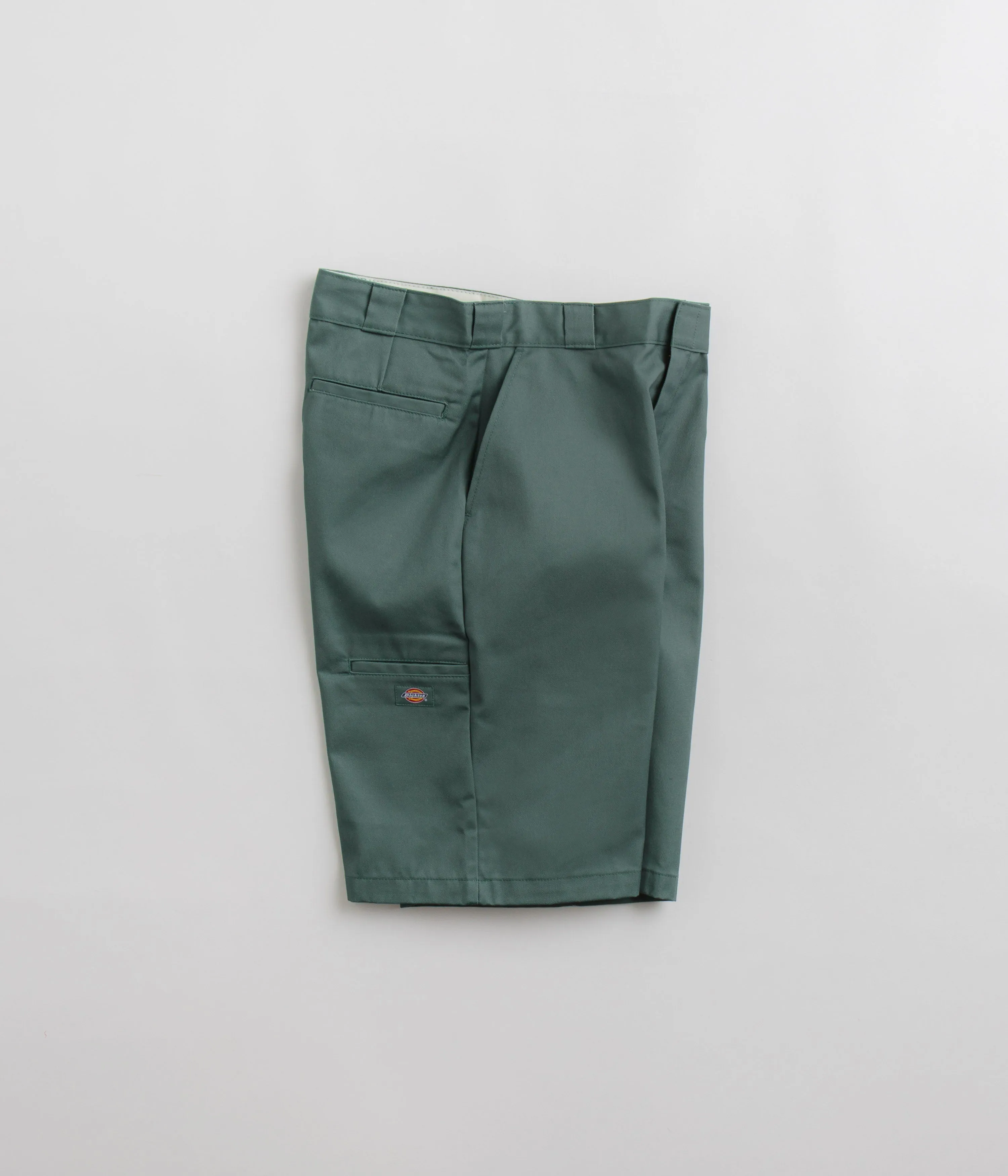 Sporty Look Soft Material Dickies 13 Inch Multi Pocket Shorts - Dark Forest