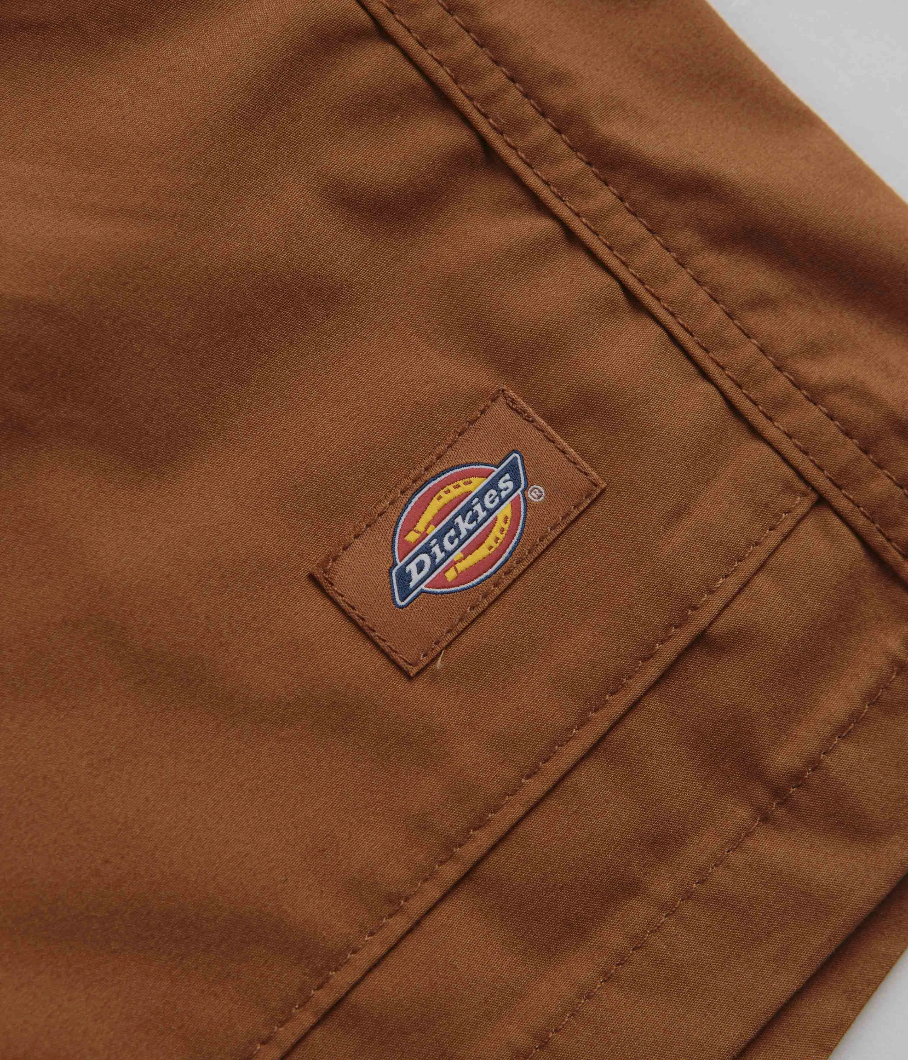 Dickies Fishersville Shorts - Mocha Bisque Adjustable Drawcord Flexible Hemline