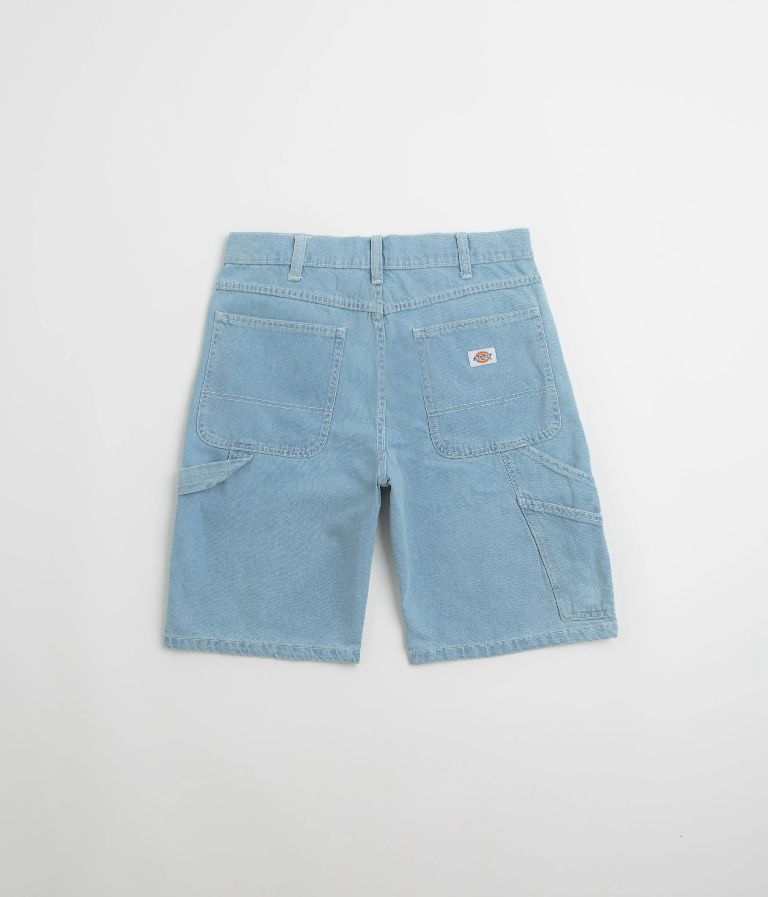 Dickies Garyville Denim Shorts - Vintage Aged Blue Fitness Friendly Sandals