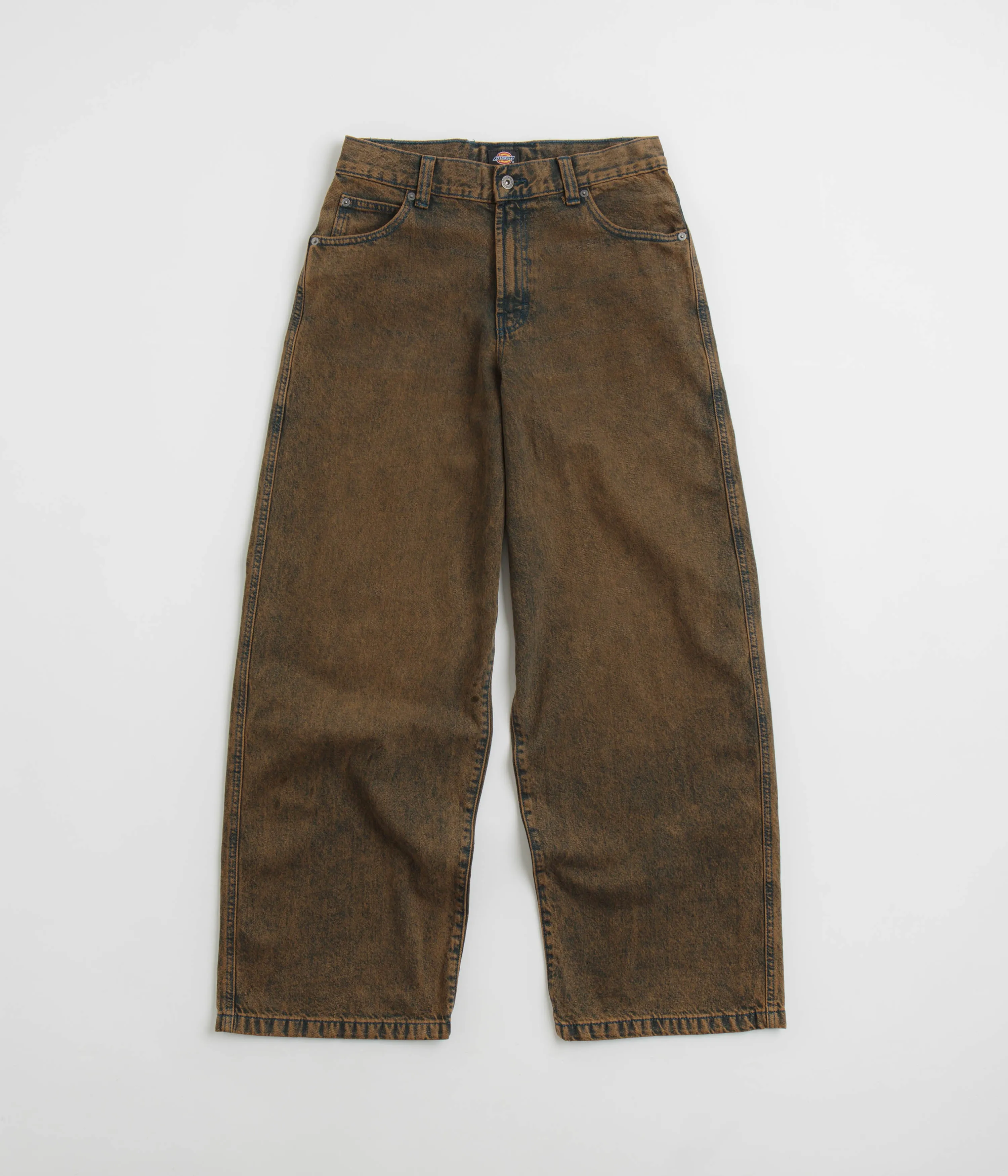 Dickies Loose Wave Jeans - Indigo Brown Tinted Luxury Textured Athlete Fit Breathable Denim