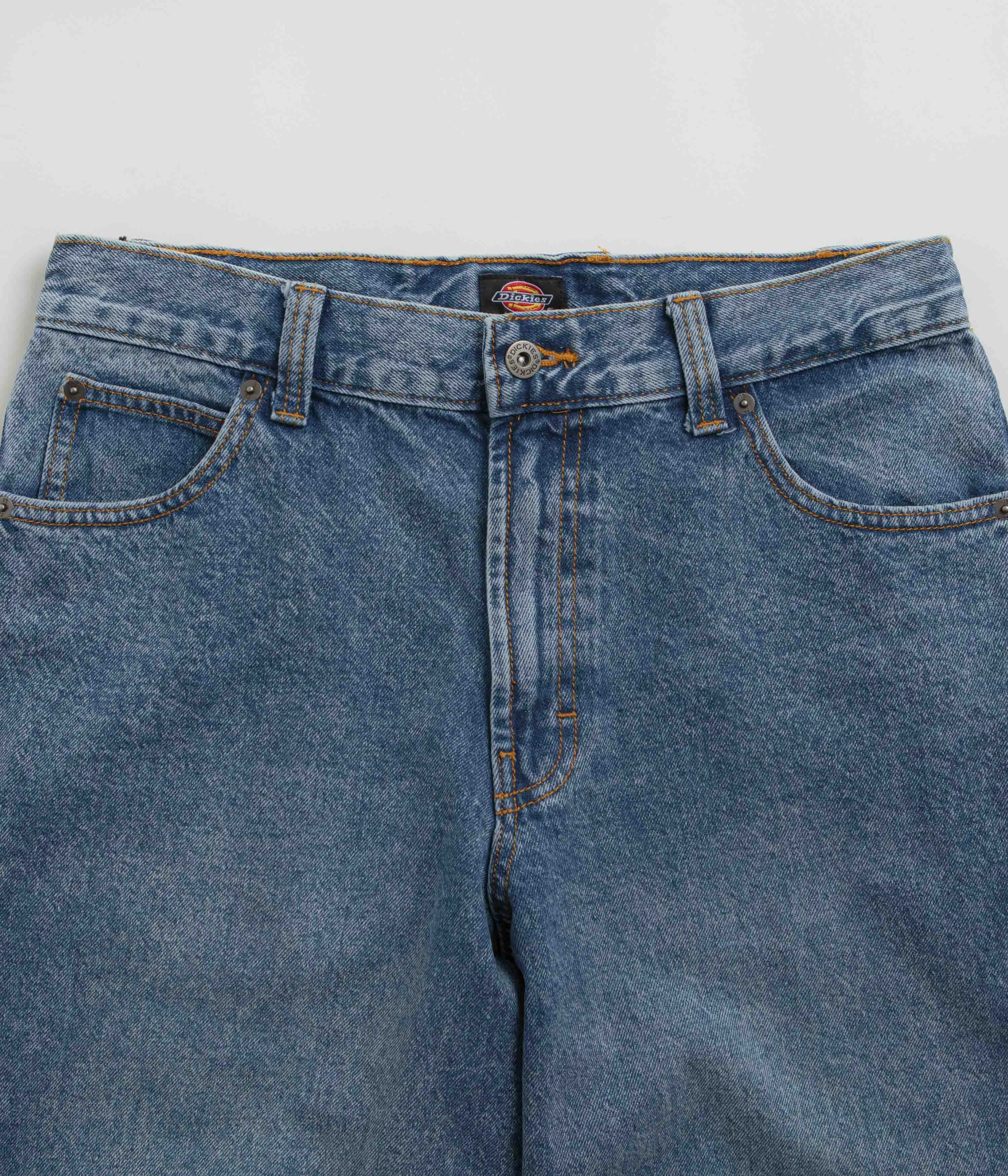 Dickies Loose Wave Jeans - Rinsed Blue / Fade Nature Lover Party Look Traveler Gear Nature Lover Night Out