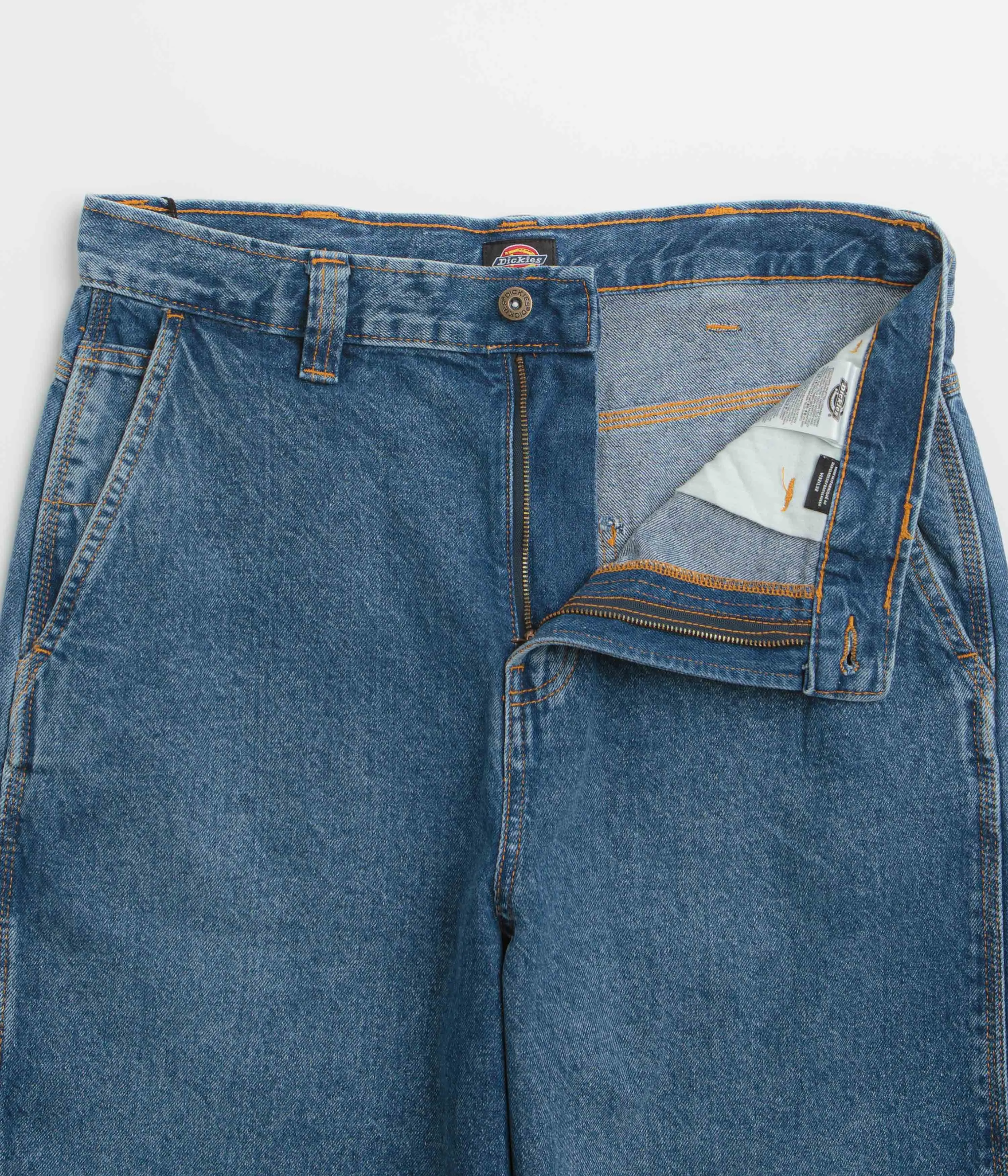 Eco Conscious Denim Dickies Madison Jeans - Rinsed Blue / Fade