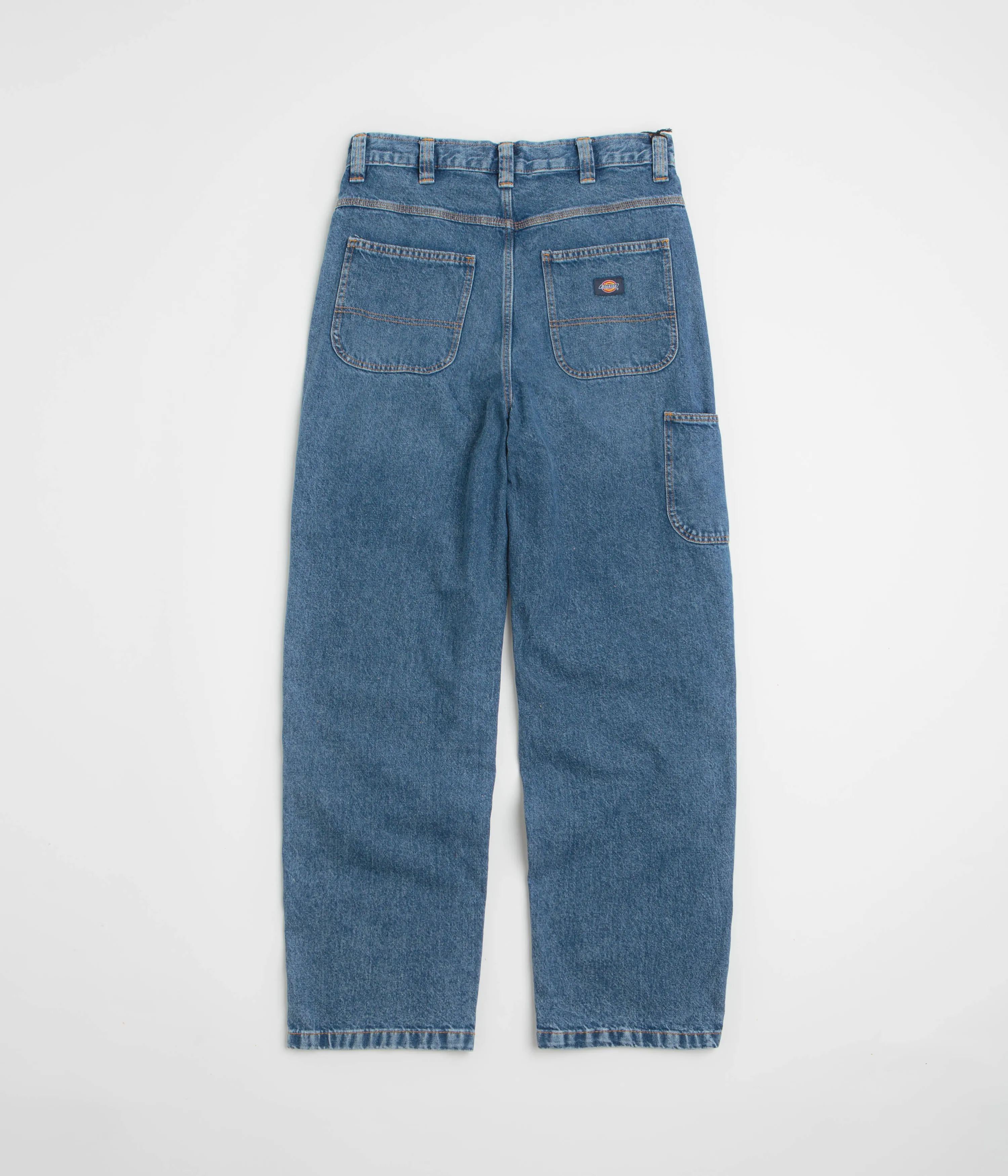 Functional Style Dickies Madison Jeans - Rinsed Blue / Fade