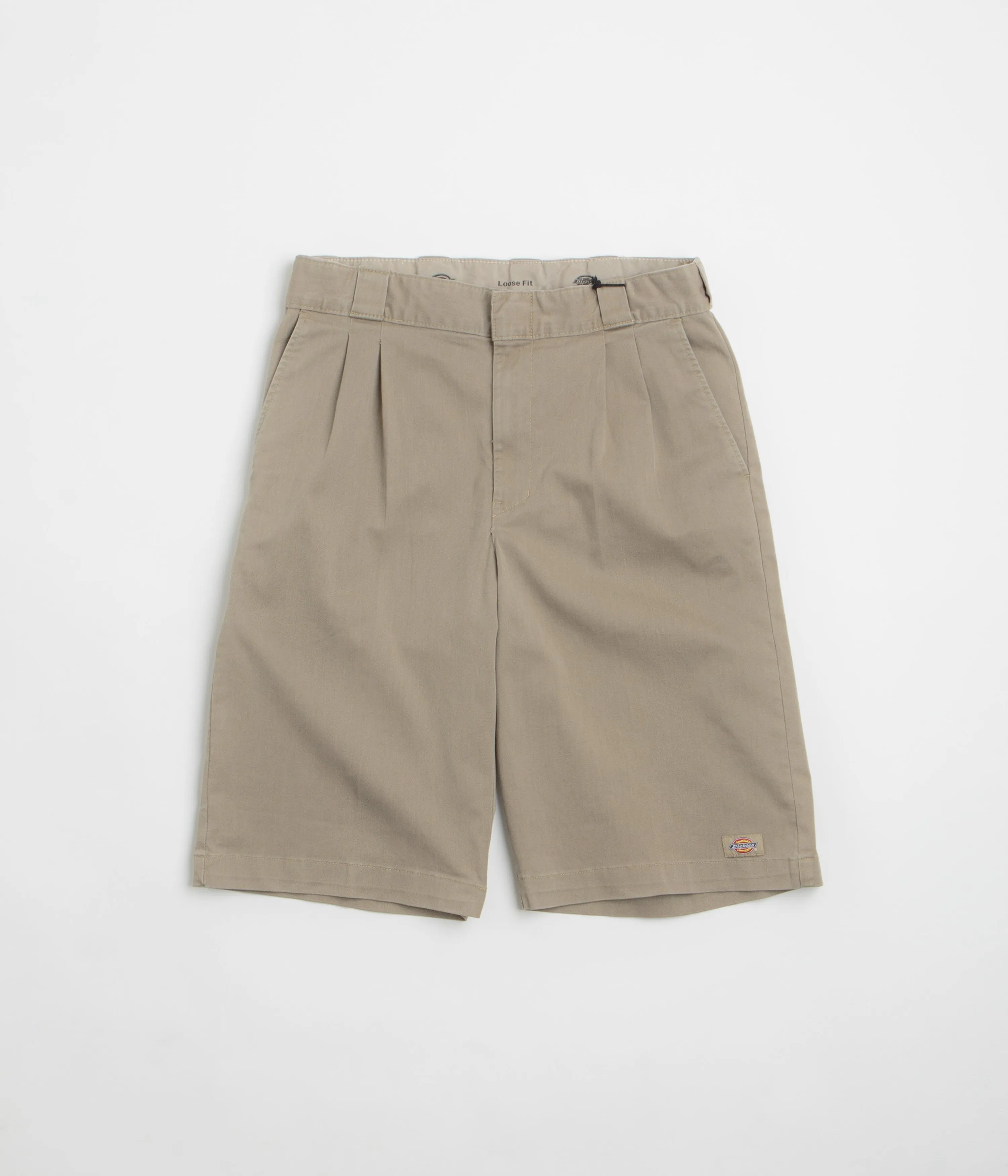 Dickies Unionville 13 Inch Work Shorts - Desert Sand Flatlock Seams