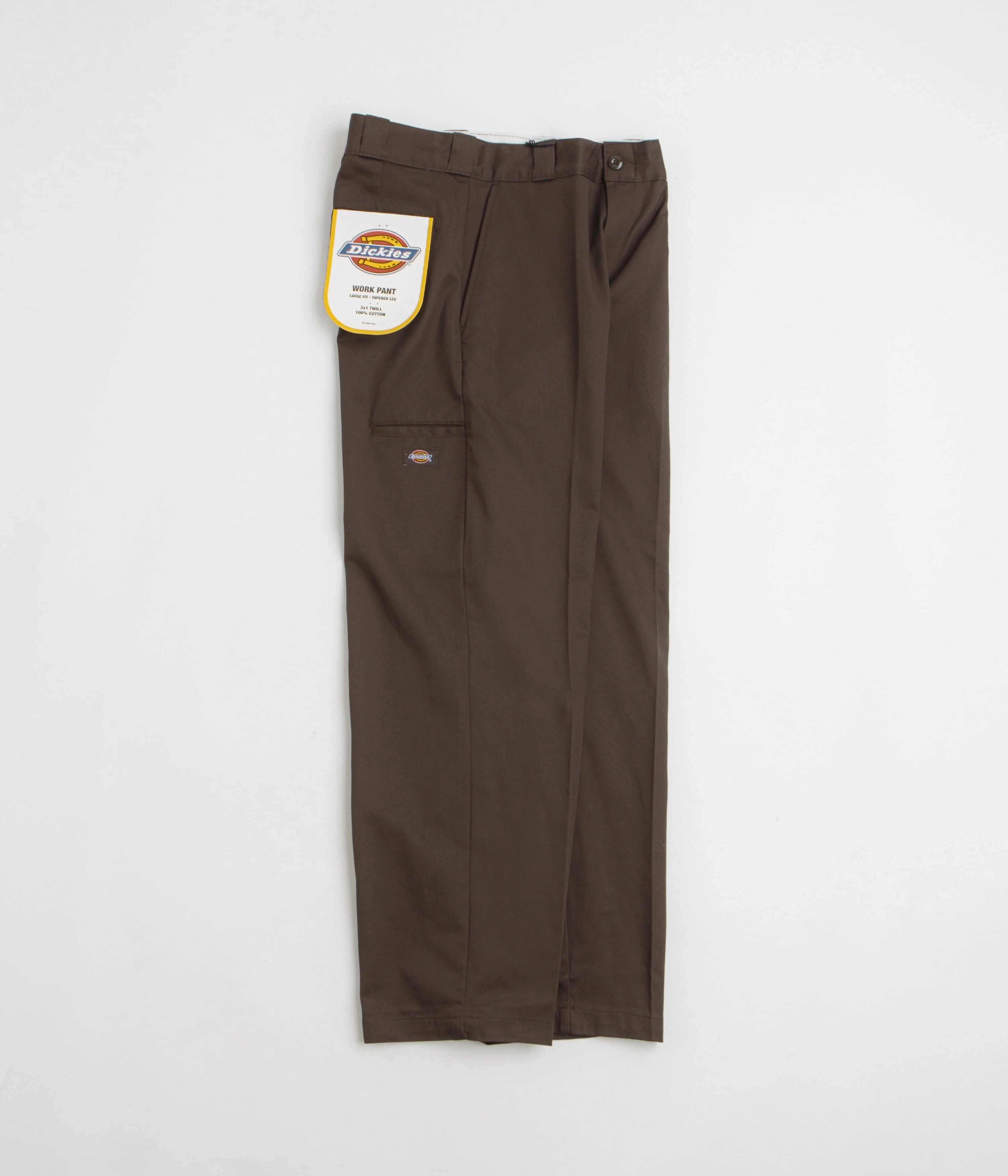 Laser cut Dickies 247 Pants - Dark Brown