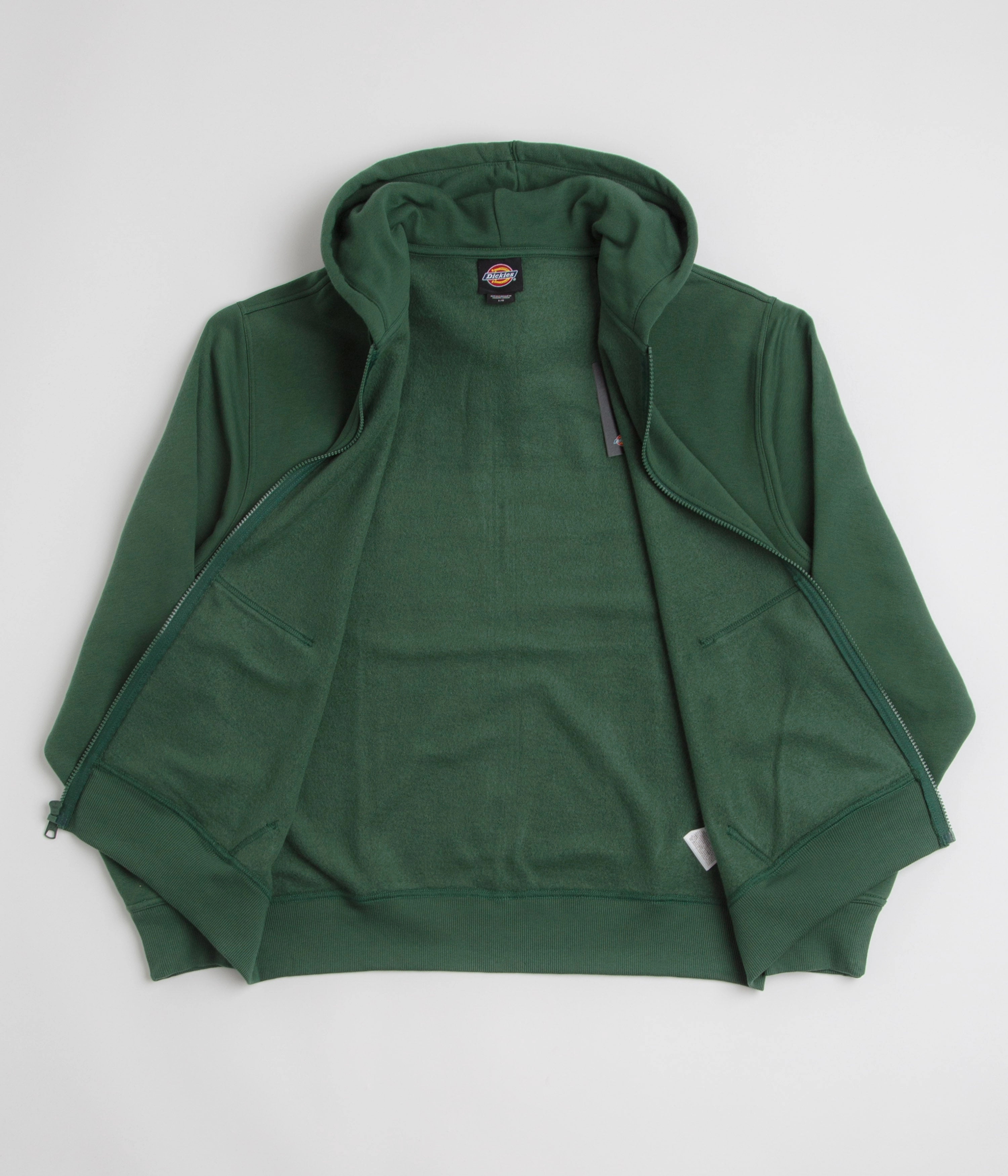 swimming cover-up Dickies Bolivar Full Zip Hoodie - Pine Needle Green