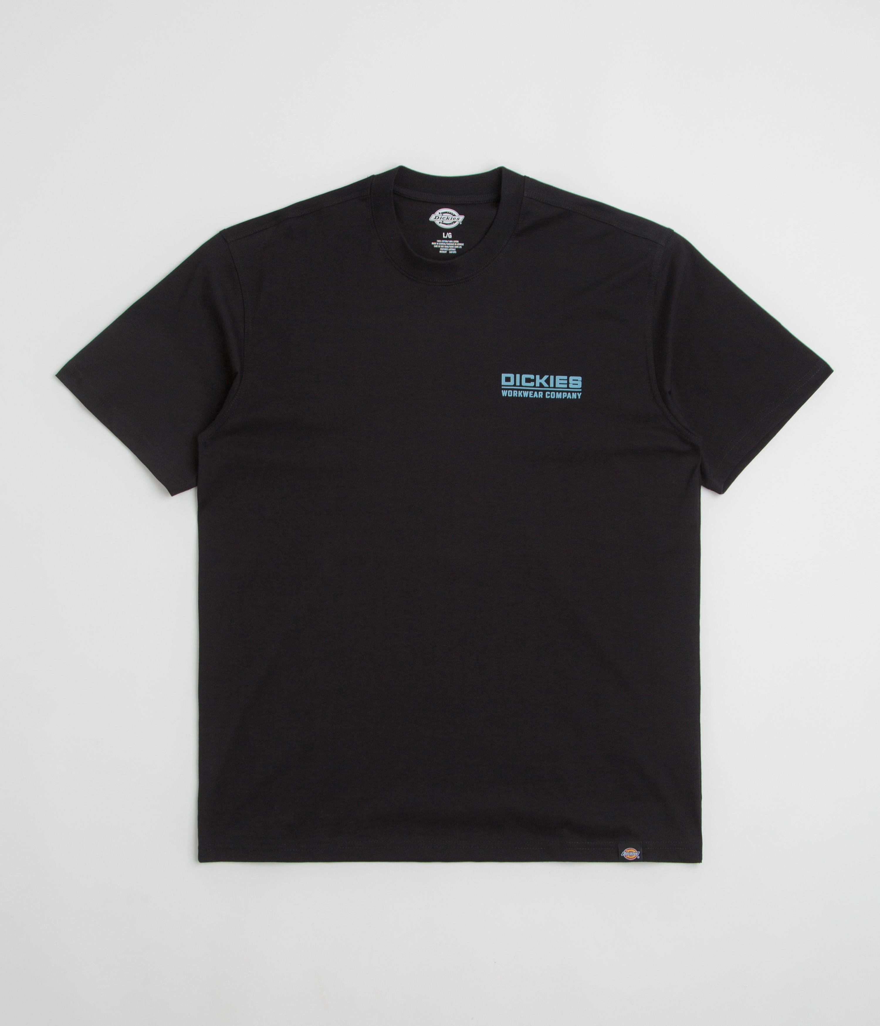 Dickies Bolivar T-Shirt - Black Perfect Comfort Reinforced Shoulders