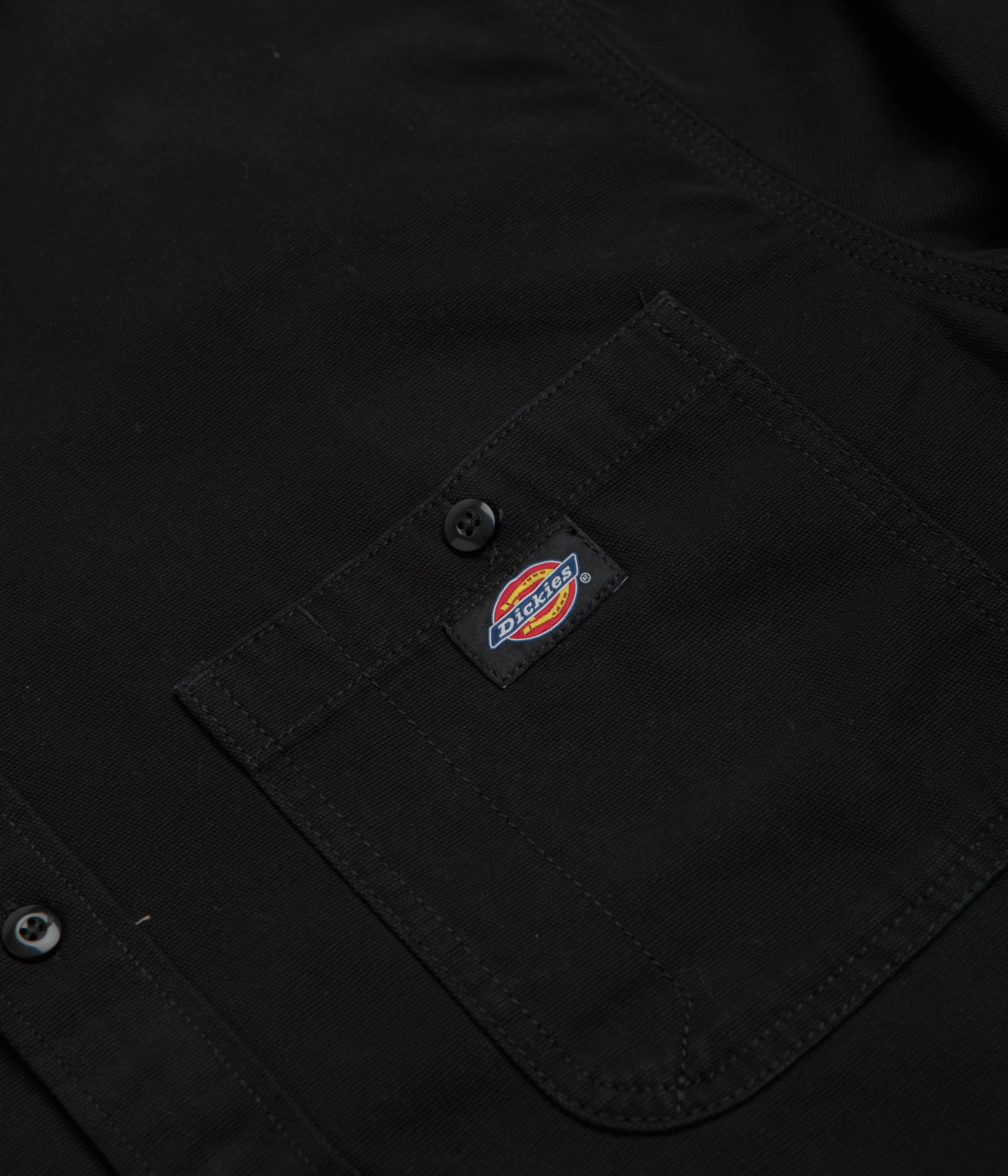 Spring Break Dickies Canvas Shirt - Black